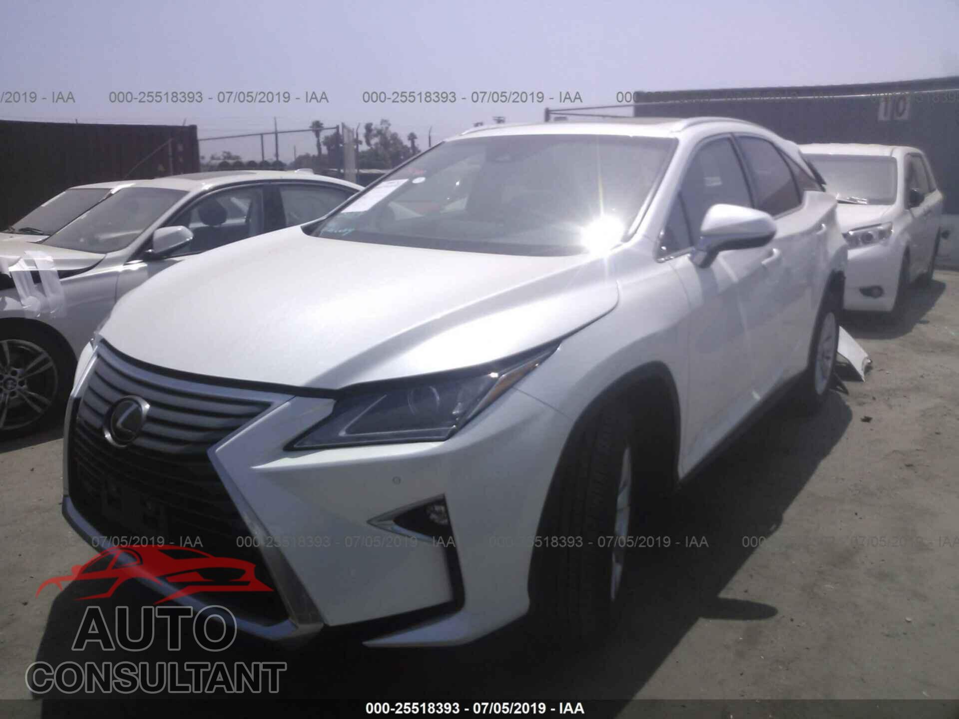 LEXUS RX 2017 - 2T2ZZMCA3HC044886
