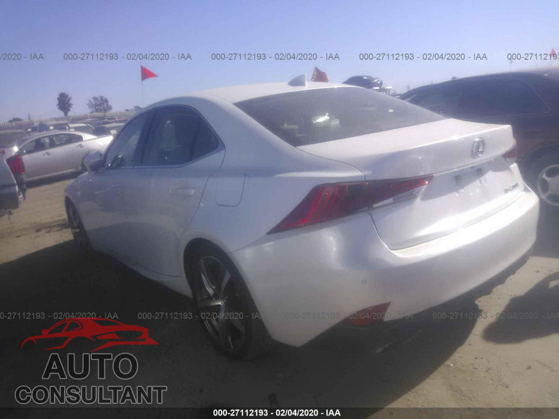 LEXUS IS 2017 - JTHBA1D29H5039416