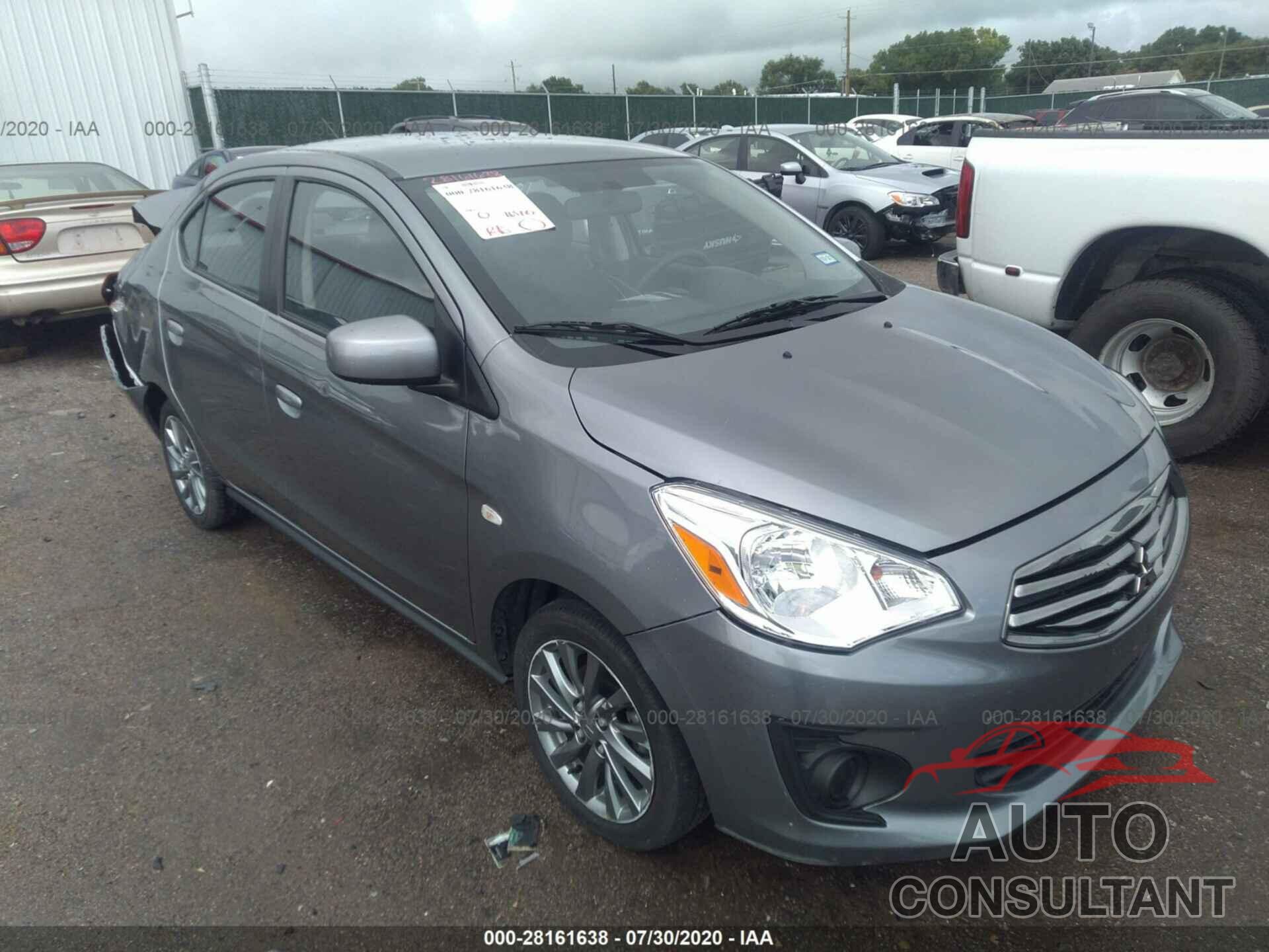 MITSUBISHI MIRAGE 2019 - ML32F3FJ1KHF16788