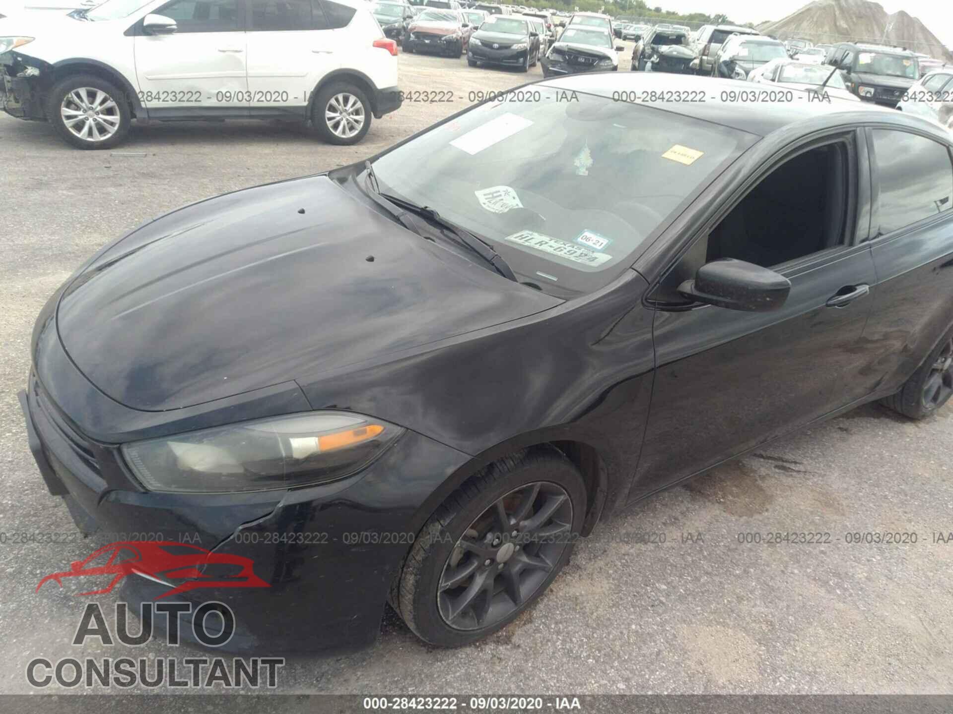 DODGE DART 2016 - 1C3CDFBB3GD625244