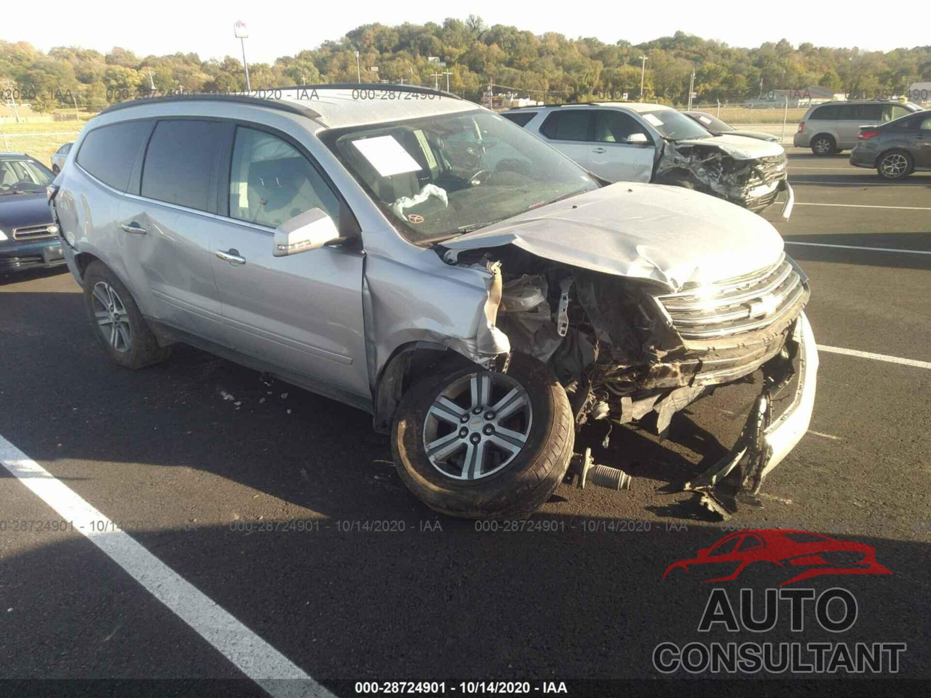 CHEVROLET TRAVERSE 2016 - 1GNKRHKD3GJ185153