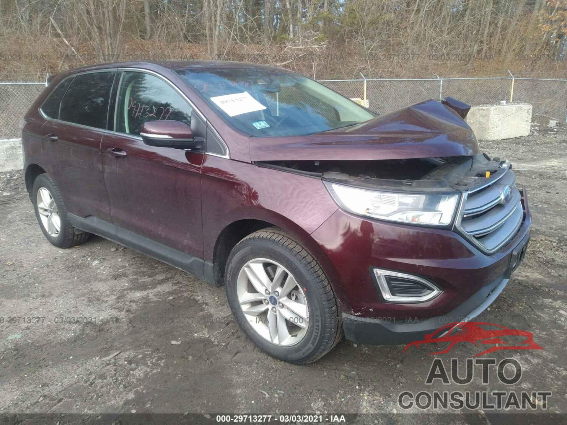 FORD EDGE 2018 - 2FMPK4J9XJBC21923