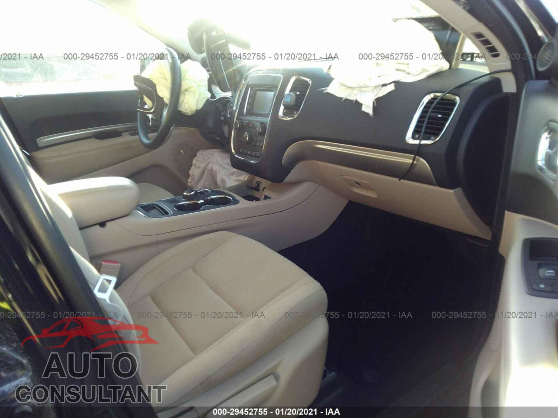 DODGE DURANGO 2017 - 1C4RDJAG6HC703514