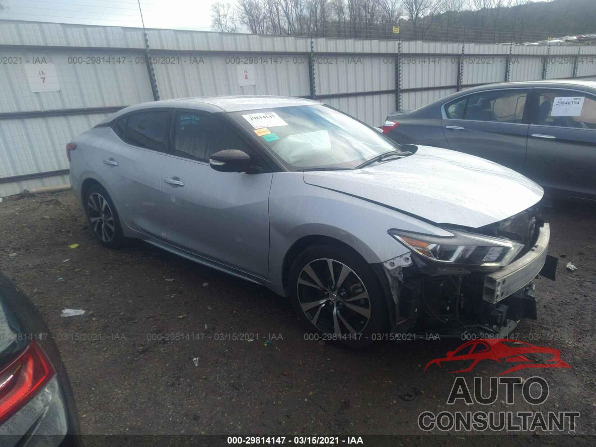 NISSAN MAXIMA 2018 - 1N4AA6AP9JC376329