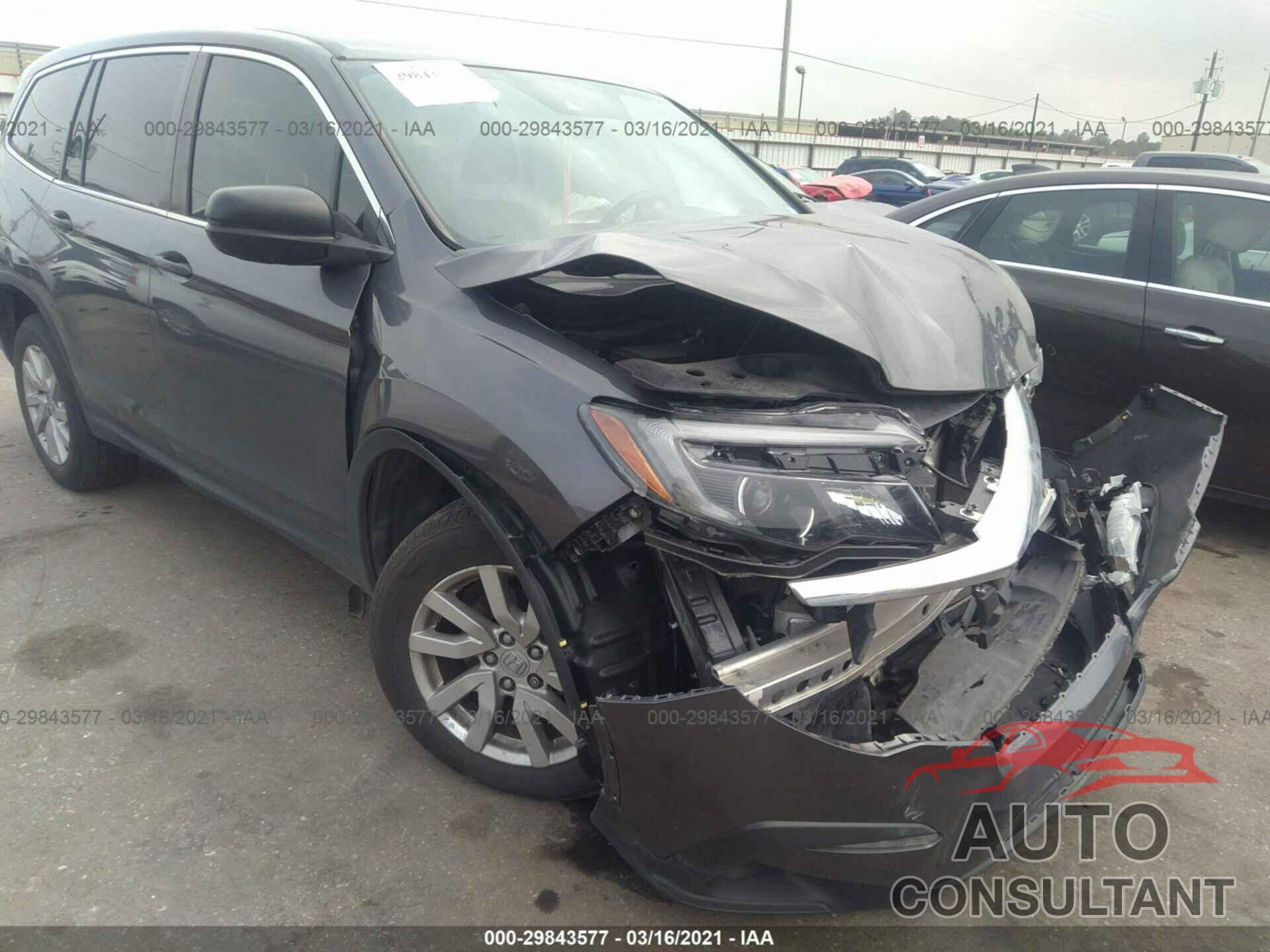 HONDA PILOT 2019 - 5FNYF6H10KB010369