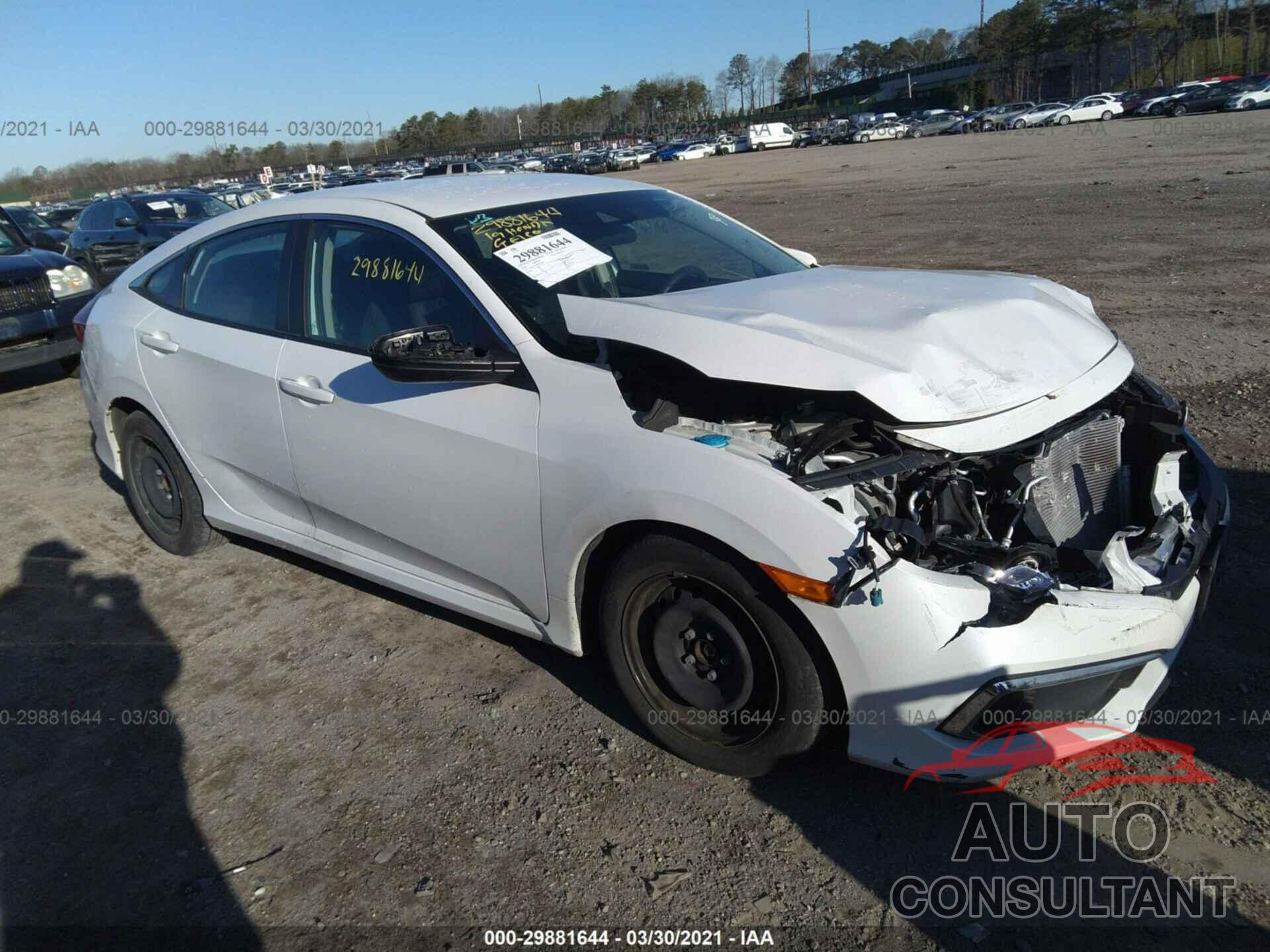 HONDA CIVIC SEDAN 2019 - 2HGFC2F63KH514269