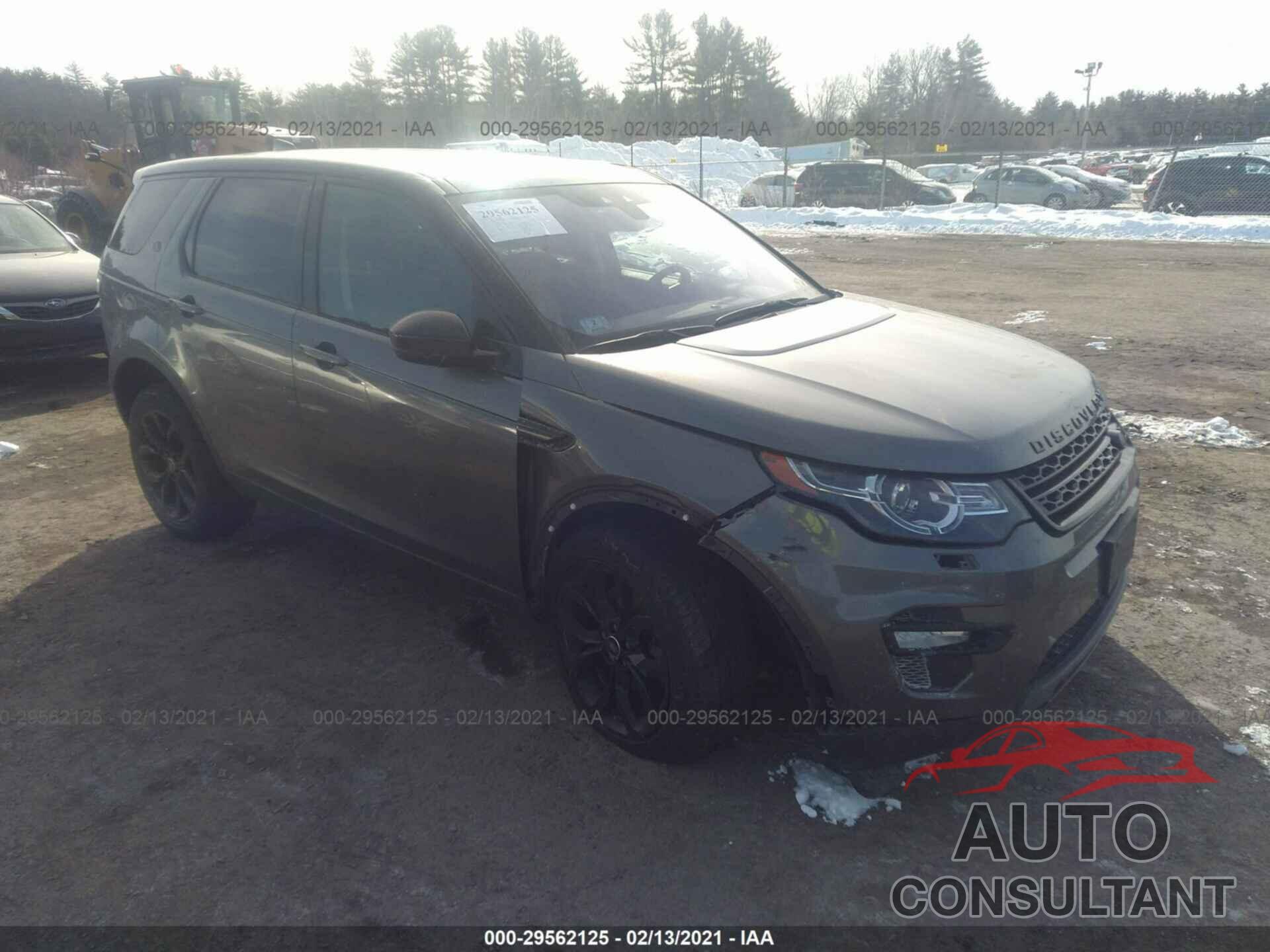 LAND ROVER DISCOVERY SPORT 2018 - SALCR2RX2JH748629