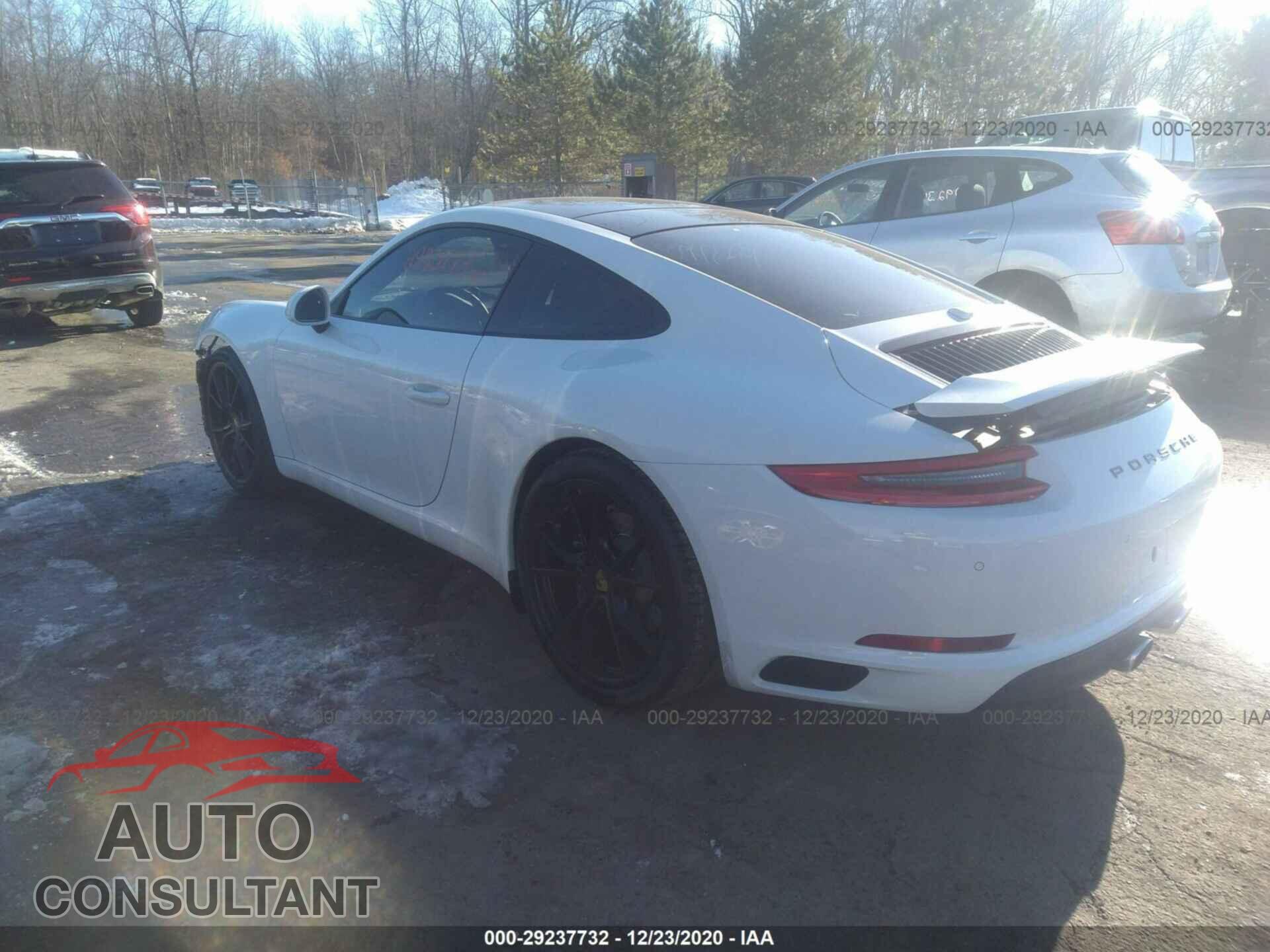 PORSCHE 911 2017 - WP0AA2A93HS106131