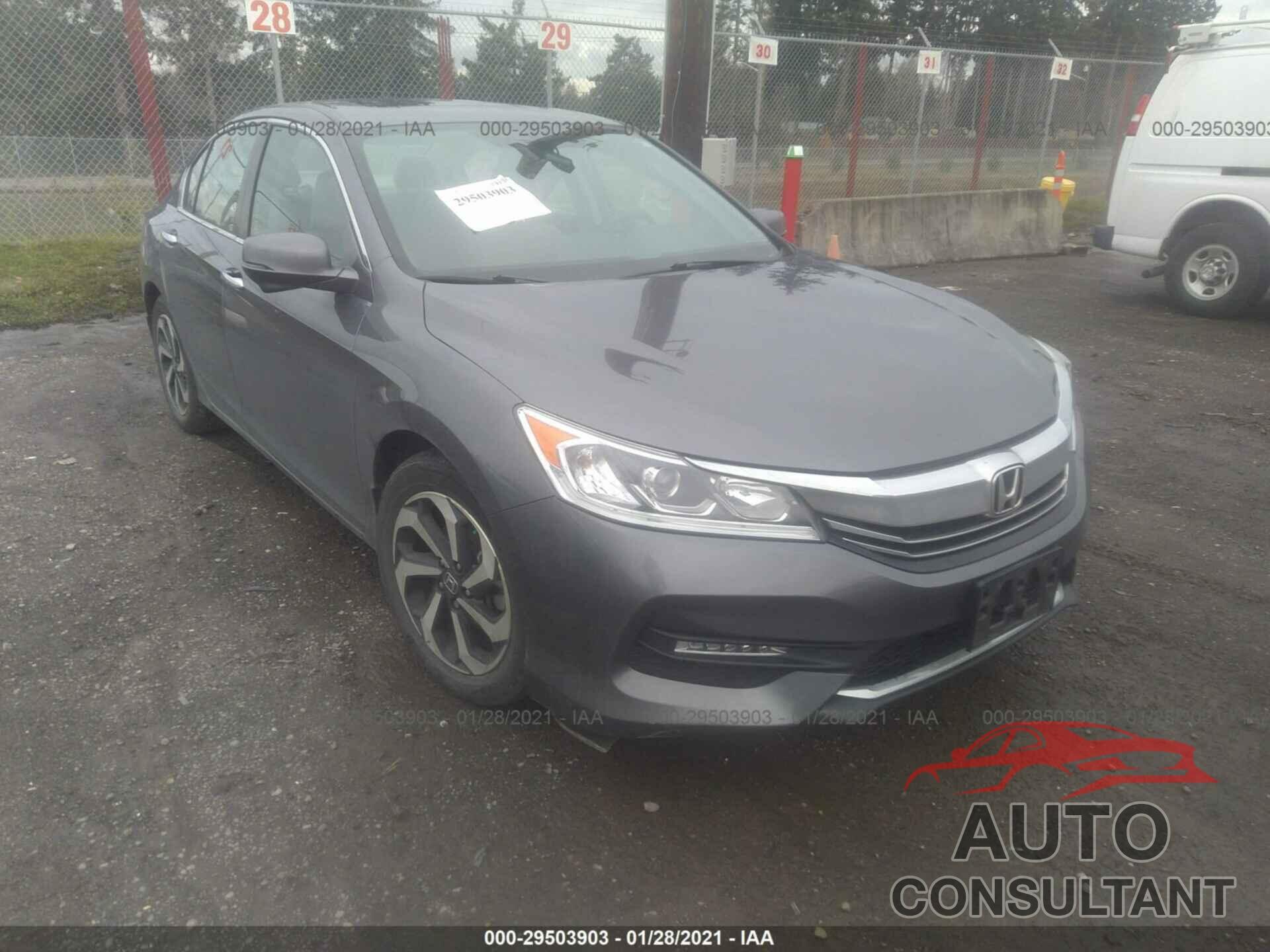 HONDA ACCORD SEDAN 2017 - 1HGCR2F82HA209436