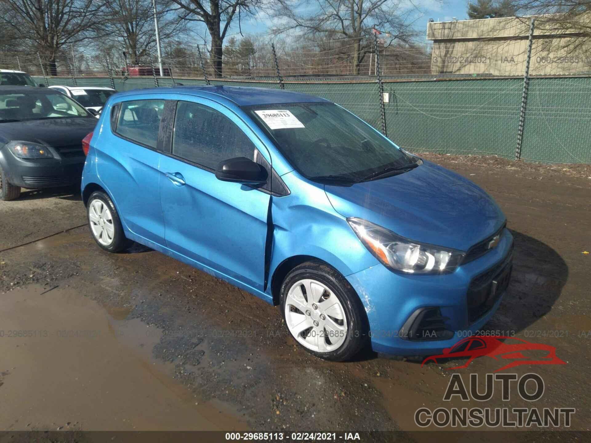 CHEVROLET SPARK 2017 - KL8CB6SA8HC840367