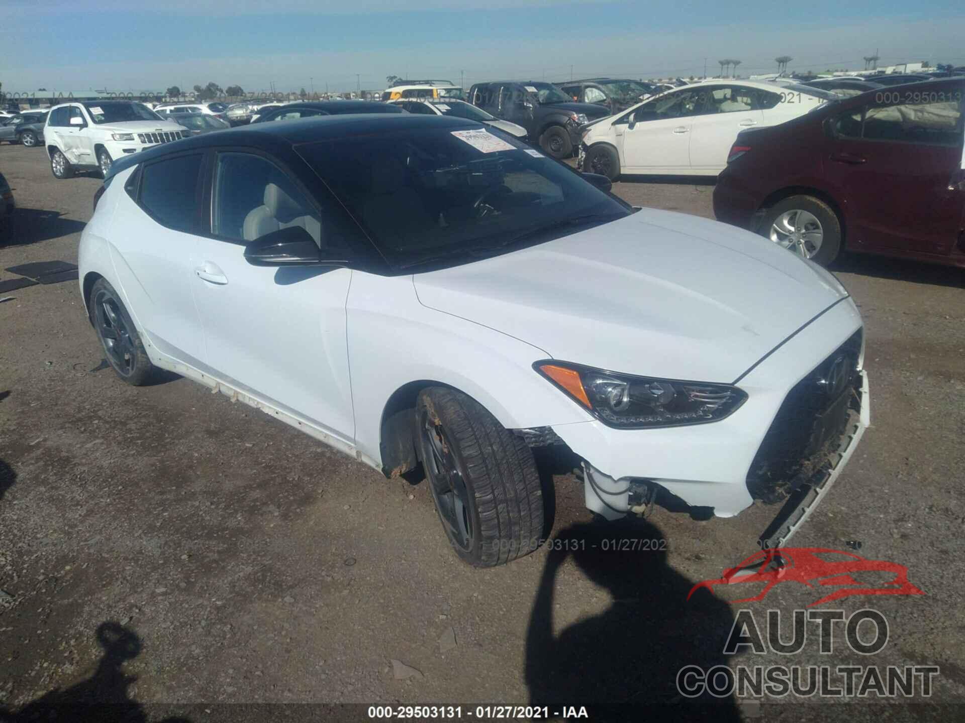 HYUNDAI VELOSTER 2020 - KMHTH6ABXLU021116