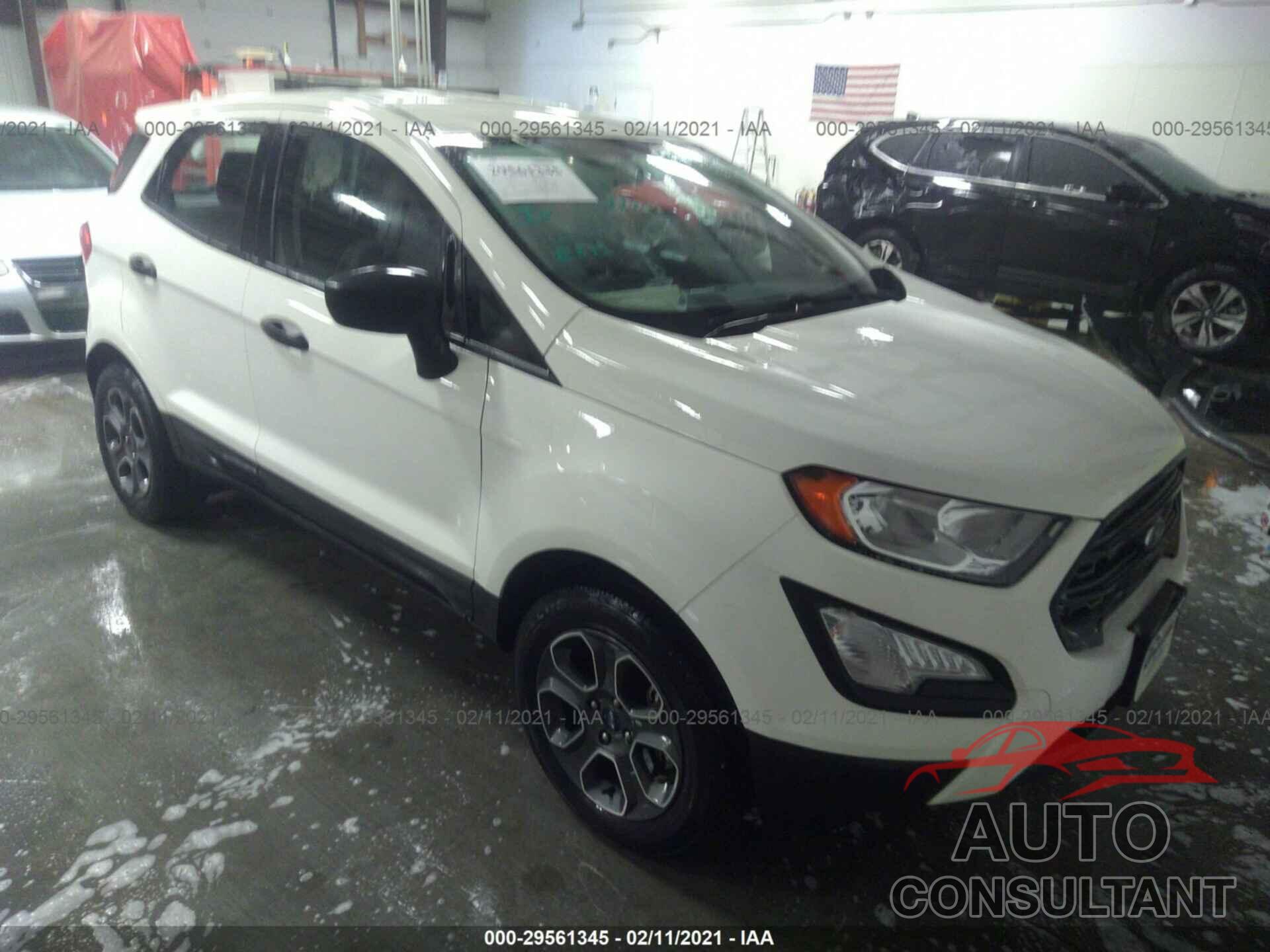 FORD ECOSPORT 2018 - MAJ3P1RE1JC159371