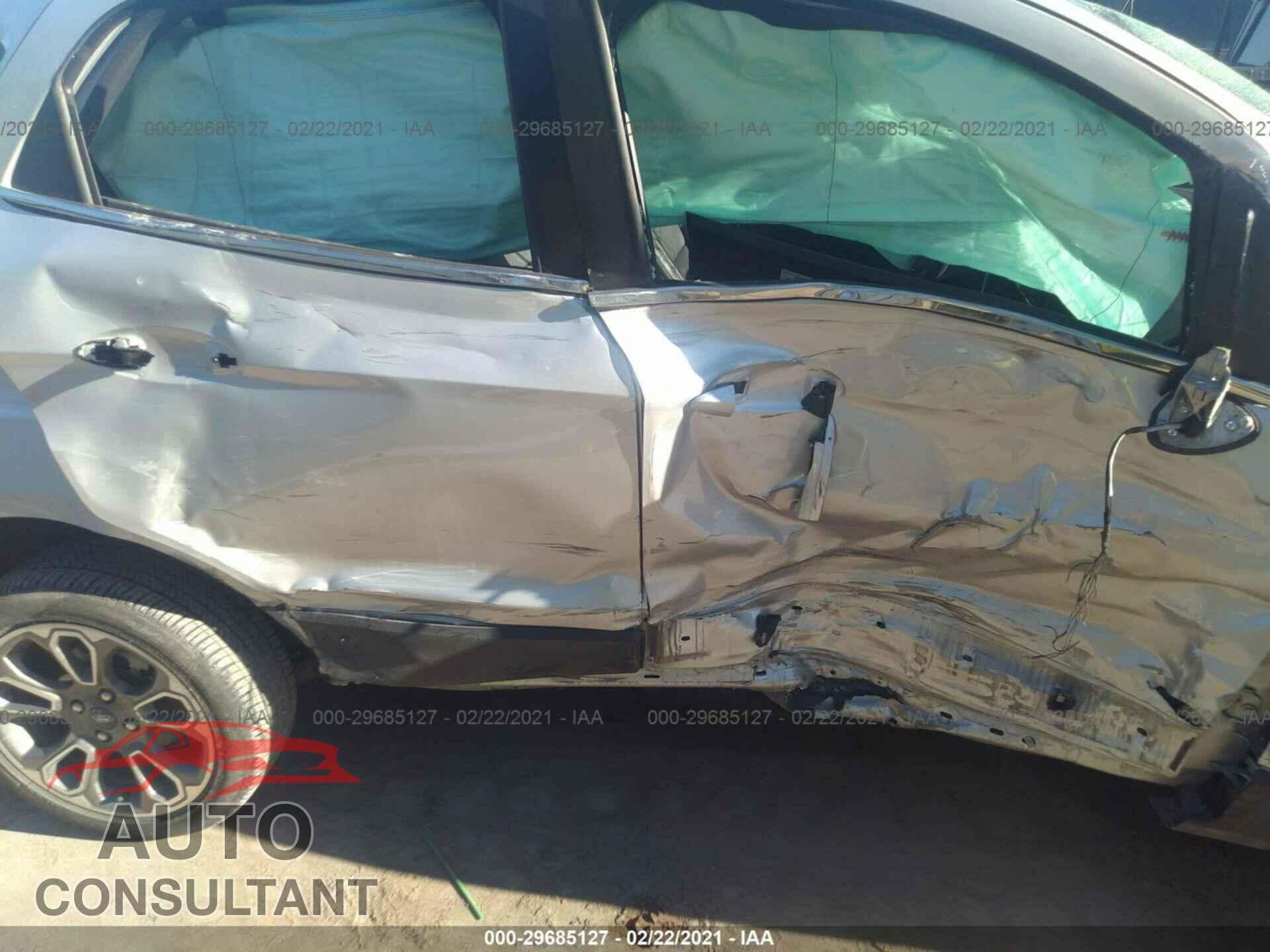 FORD ECOSPORT 2020 - MAJ6S3KL7LC358251