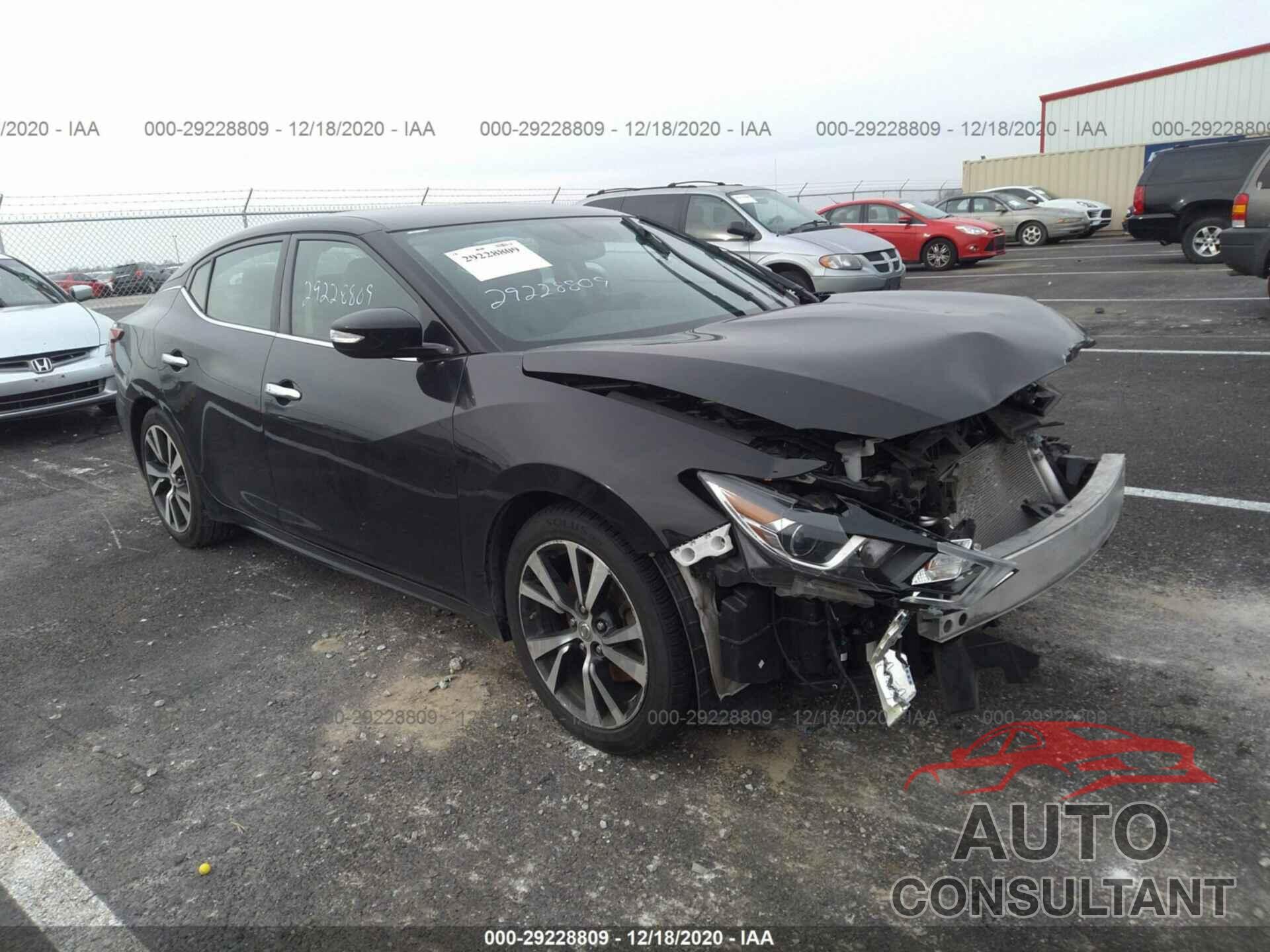 NISSAN MAXIMA 2017 - 1N4AA6AP1HC419183