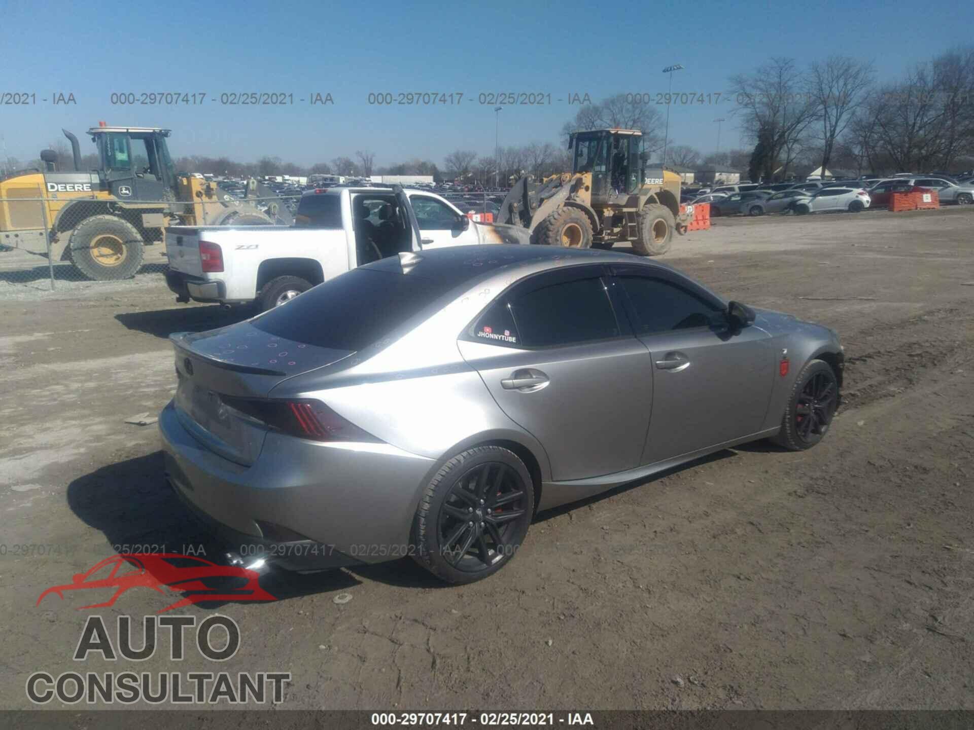 LEXUS IS 2017 - JTHBA1D29H5039352