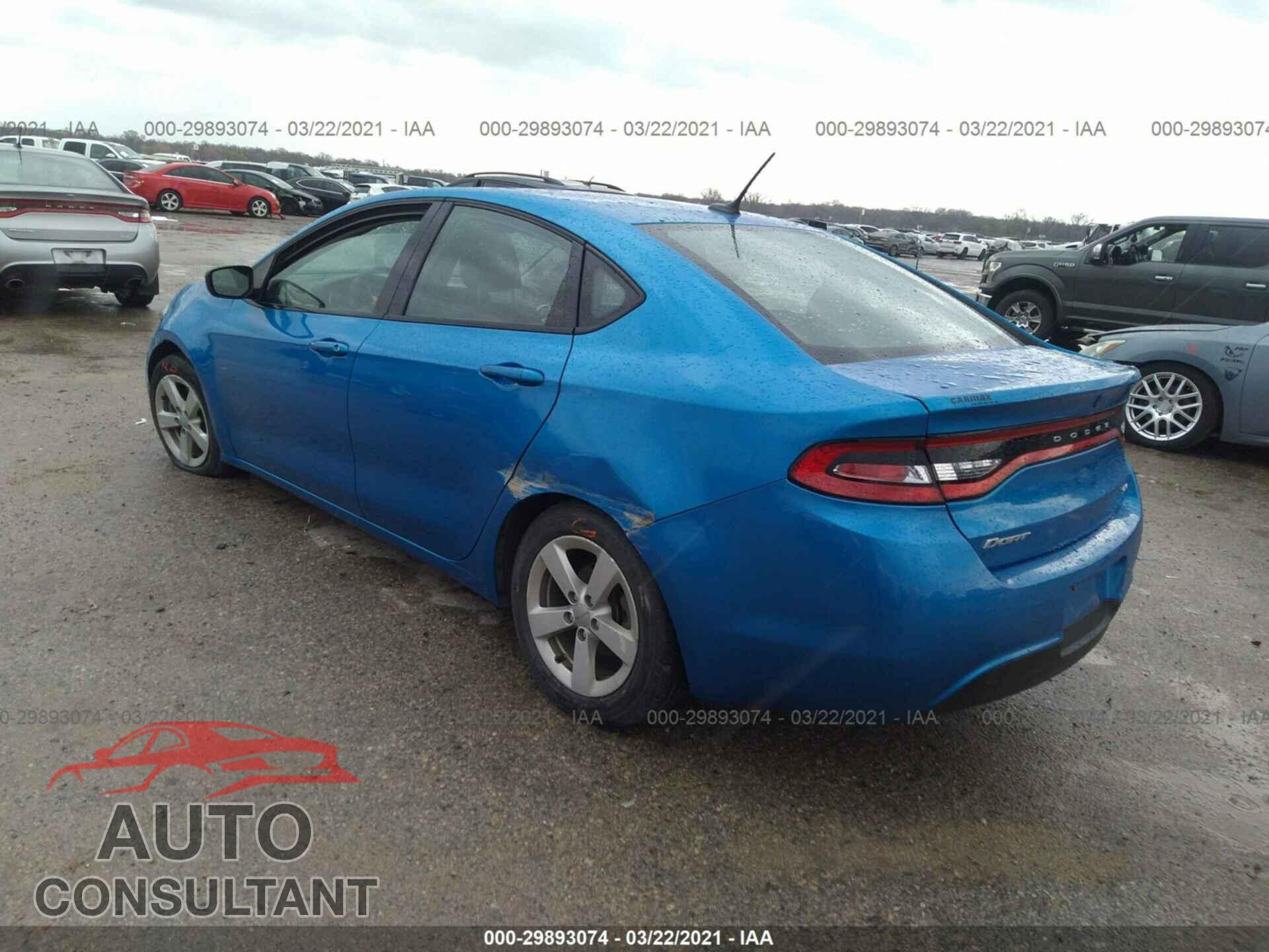 DODGE DART 2016 - 1C3CDFBB5GD564656