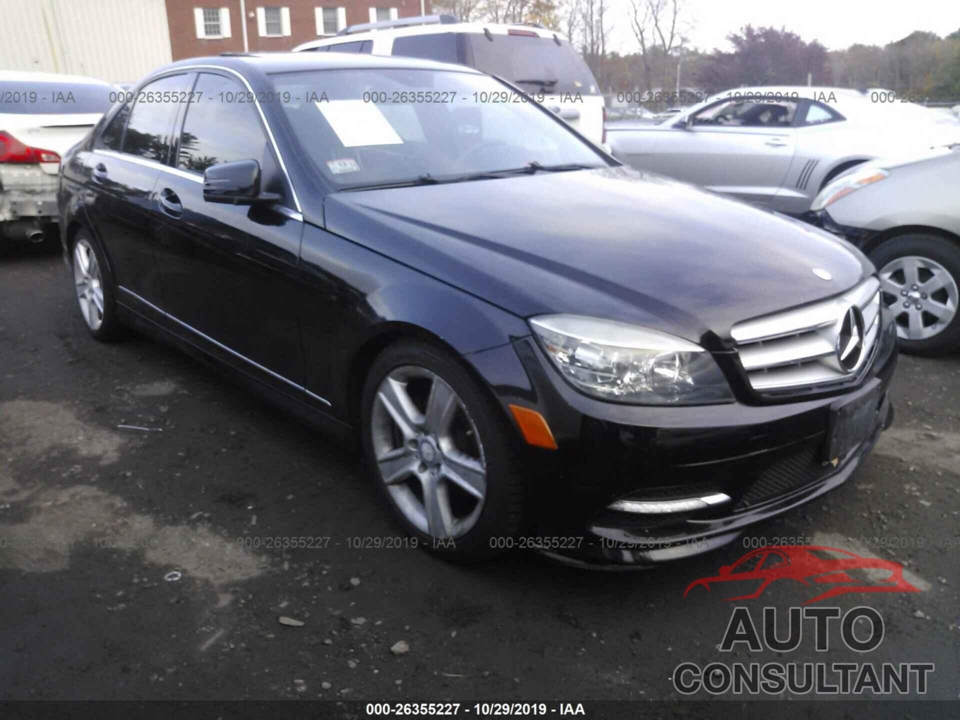 MERCEDES-BENZ C 2011 - WDDGF8BB6BR138561
