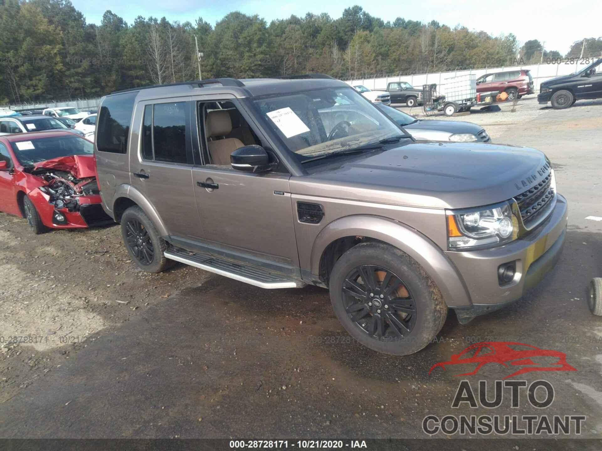LAND ROVER LR4 2016 - SALAG2V68GA800695