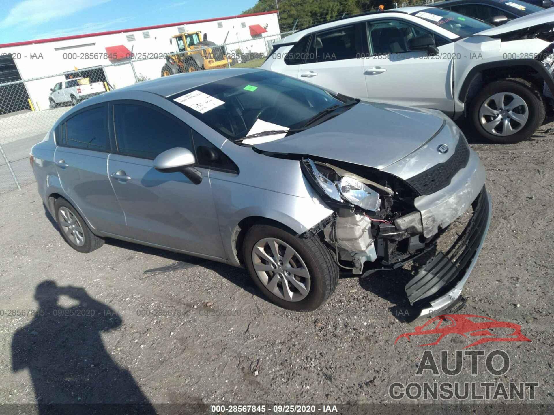 KIA RIO 2016 - KNADM4A34G6663694