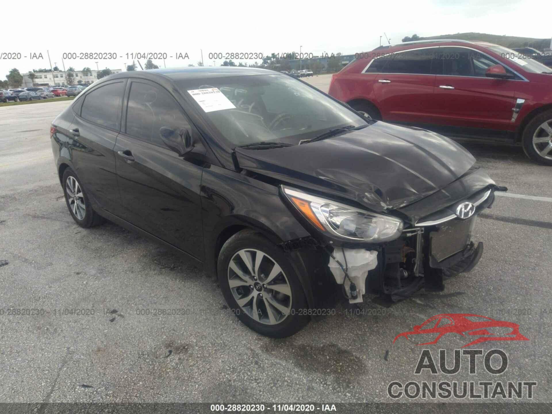 HYUNDAI ACCENT 2017 - KMHCT4AE0HU372220