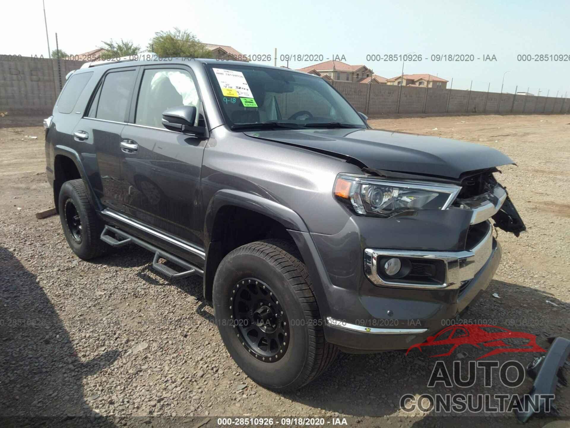 TOYOTA 4RUNNER 2017 - JTEBU5JR3H5411443