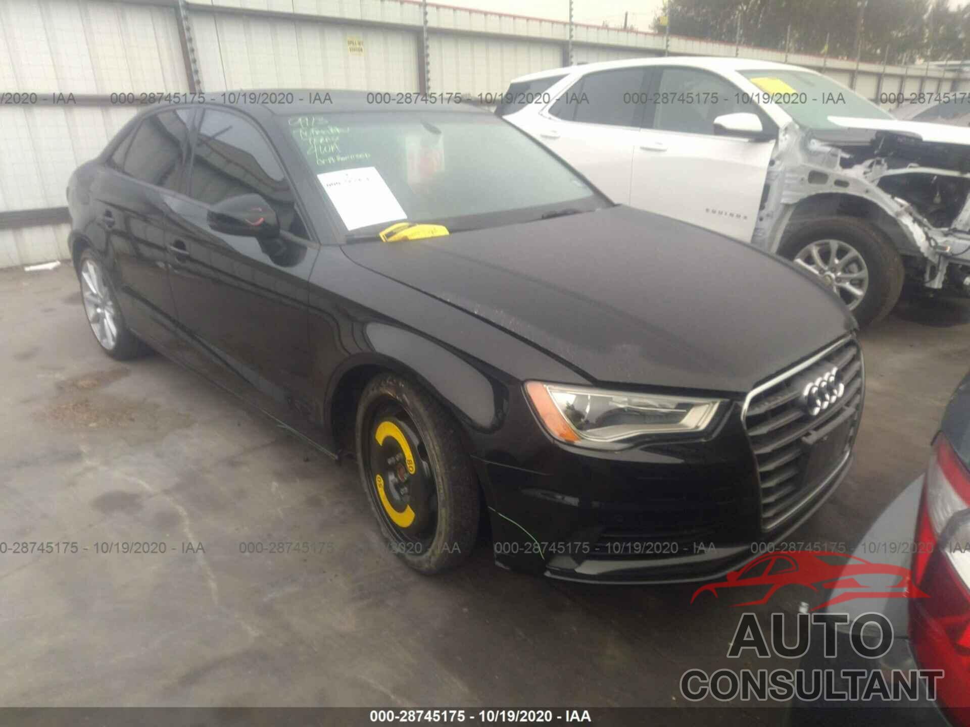 AUDI A3 2016 - WAUA7GFF8G1035567