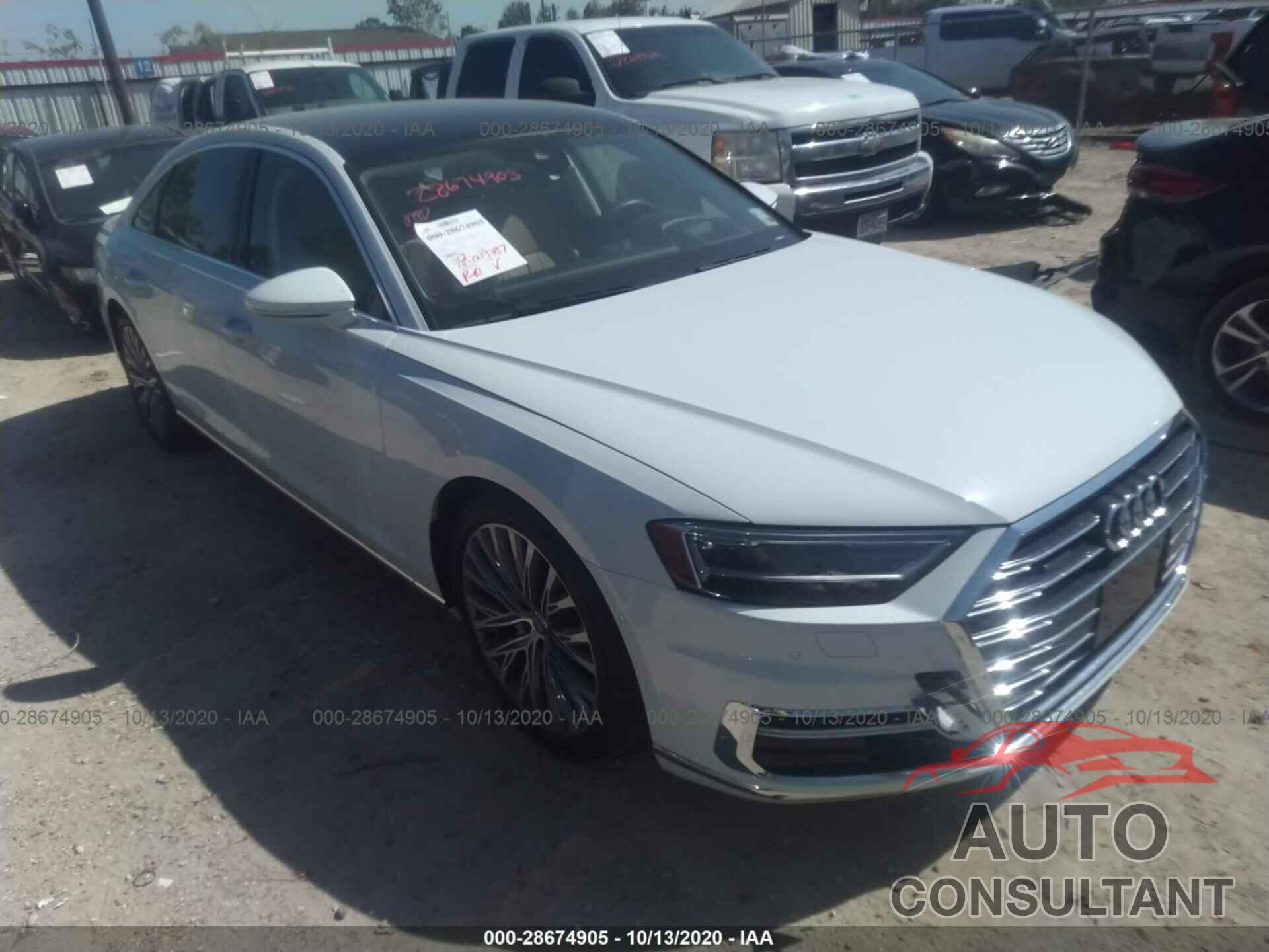 AUDI A8 2019 - WAU8DAF82KN004189