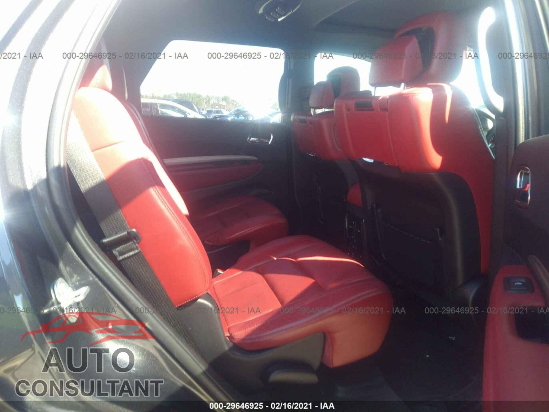 DODGE DURANGO 2017 - 1C4SDHCT0HC690330