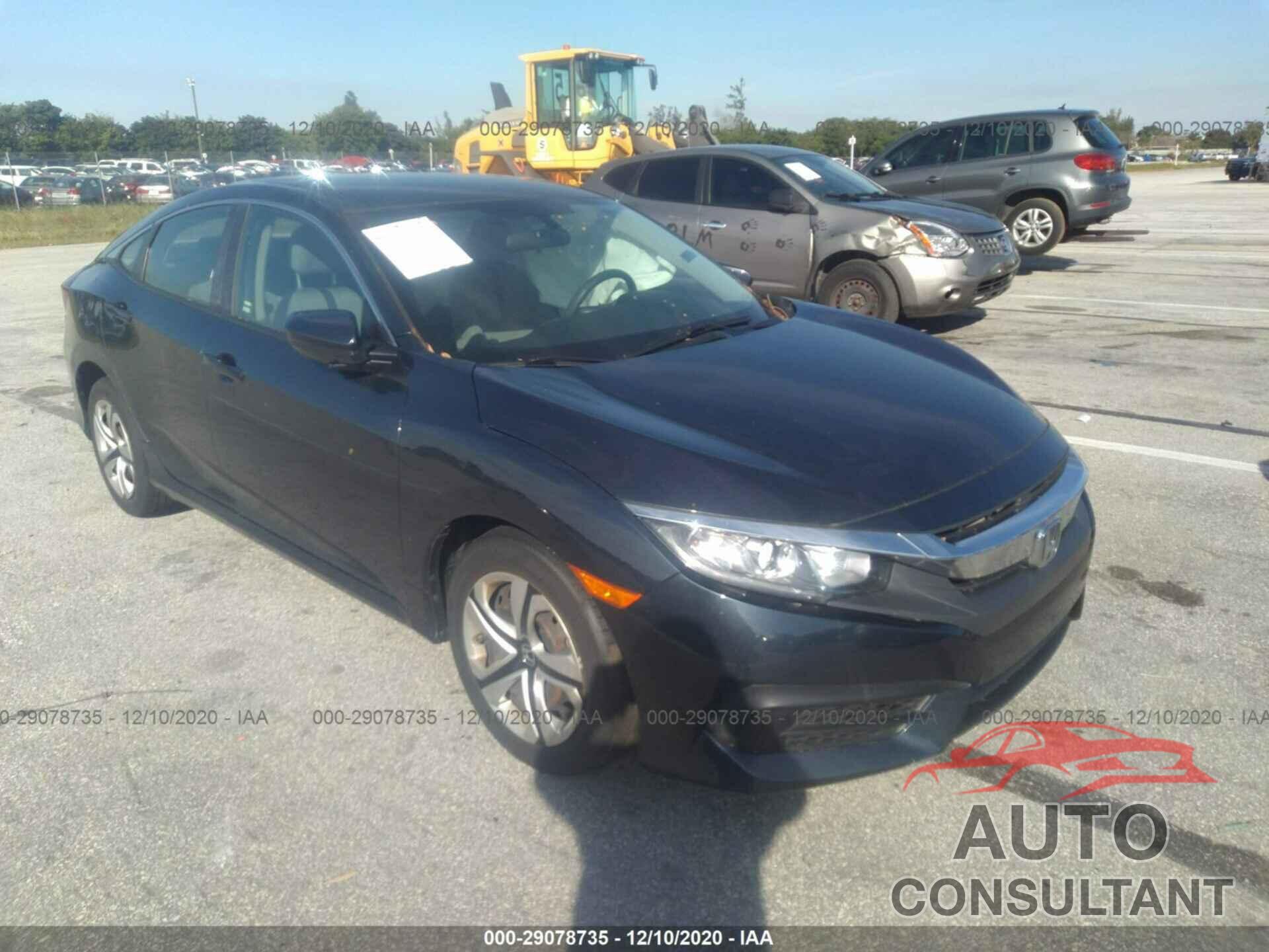 HONDA CIVIC SEDAN 2016 - 19XFC2F53GE076619