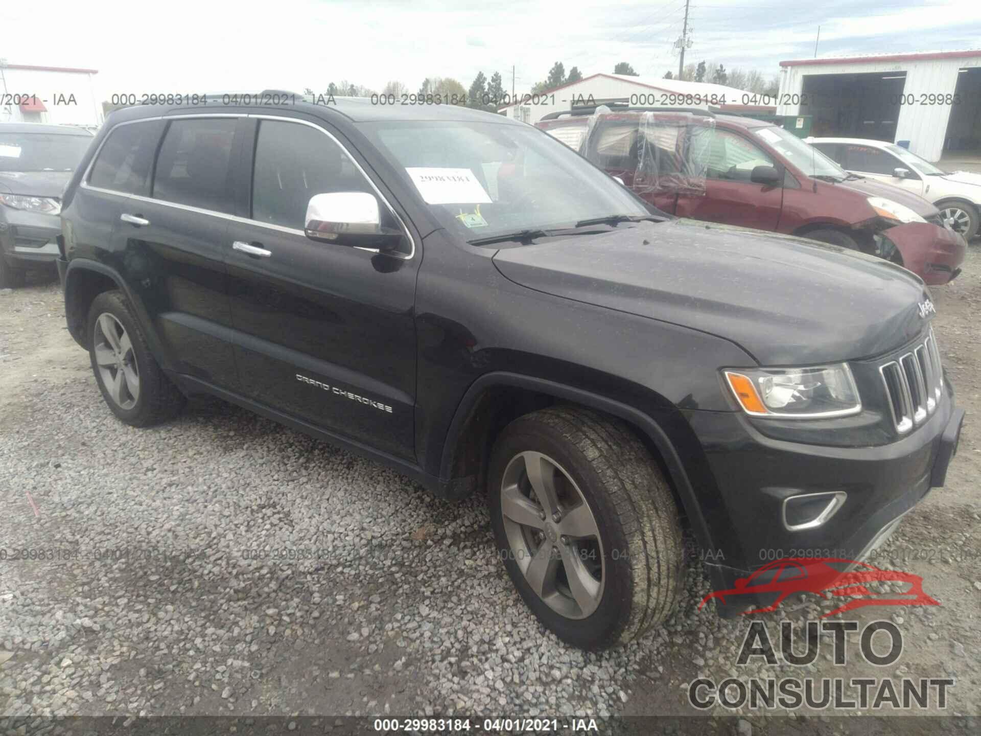 JEEP GRAND CHEROKEE 2016 - 1C4RJFBGXGC316841