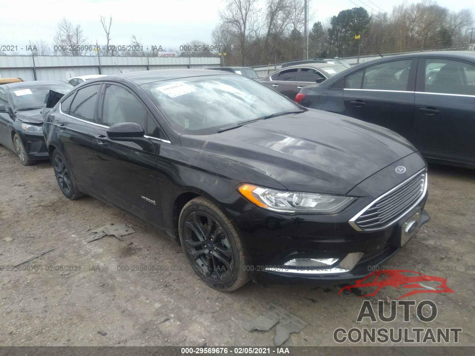 FORD FUSION HYBRID 2018 - 3FA6P0LUXJR225599