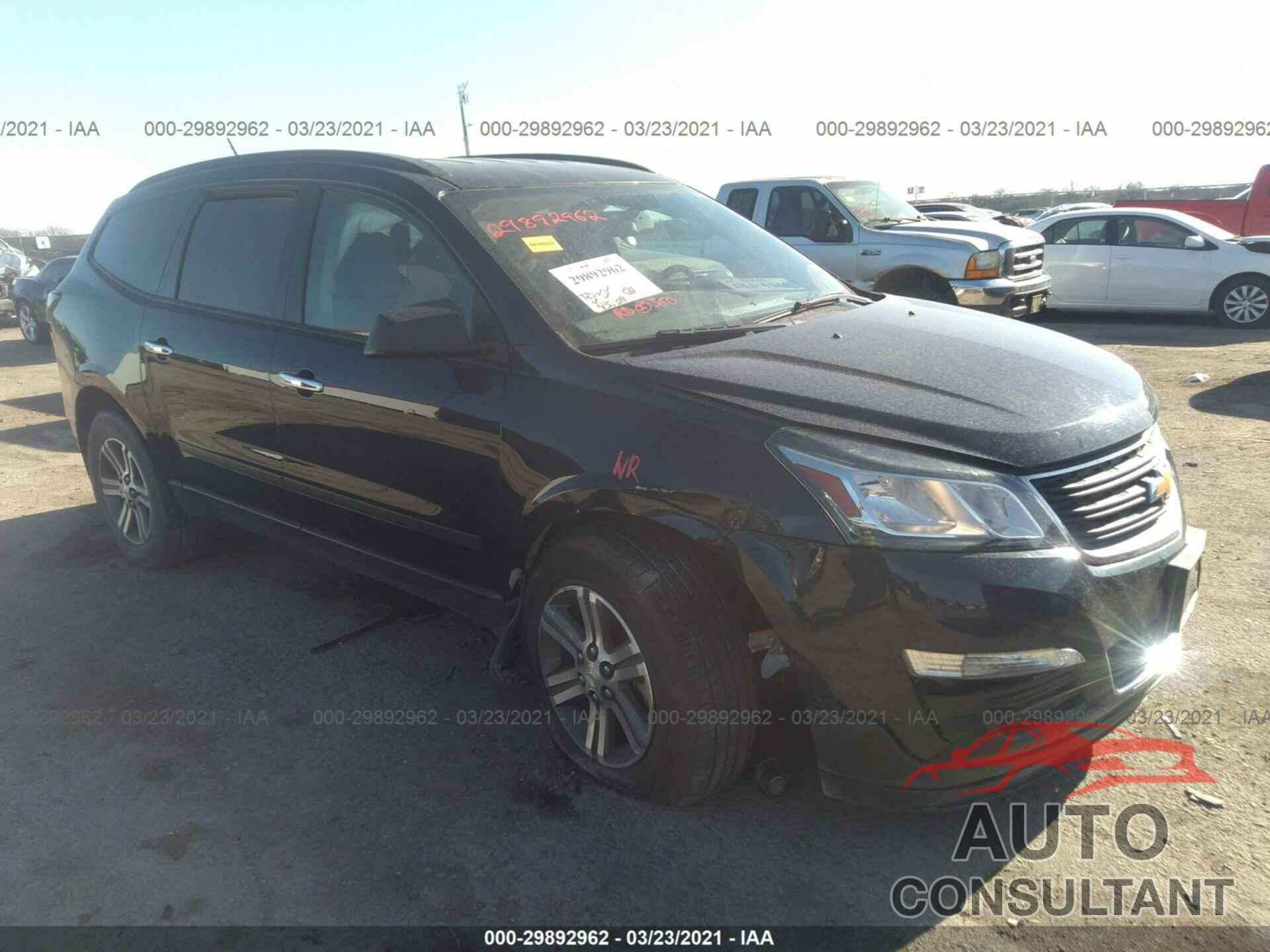 CHEVROLET TRAVERSE 2017 - 1GNKRFED0HJ237002