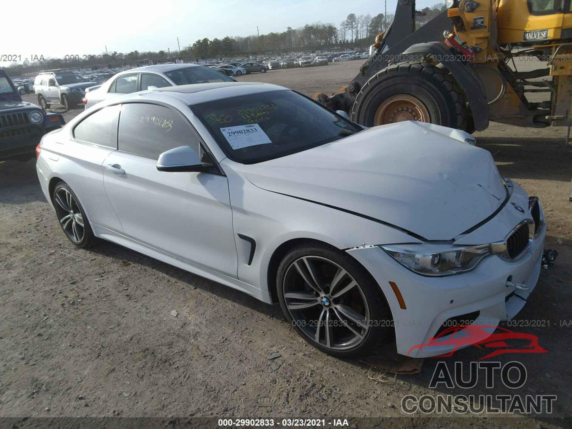 BMW 4 SERIES 2017 - WBA4R7C38HK896051