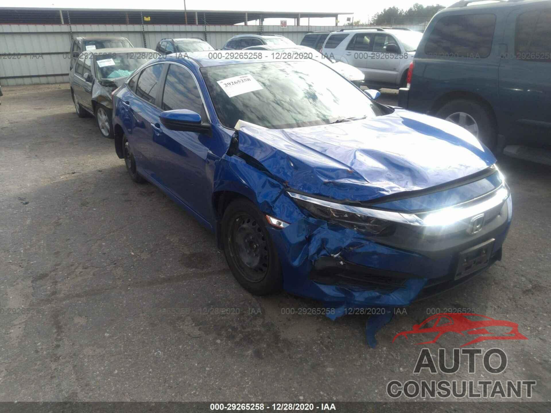 HONDA CIVIC SEDAN 2016 - 19XFC2F51GE091846