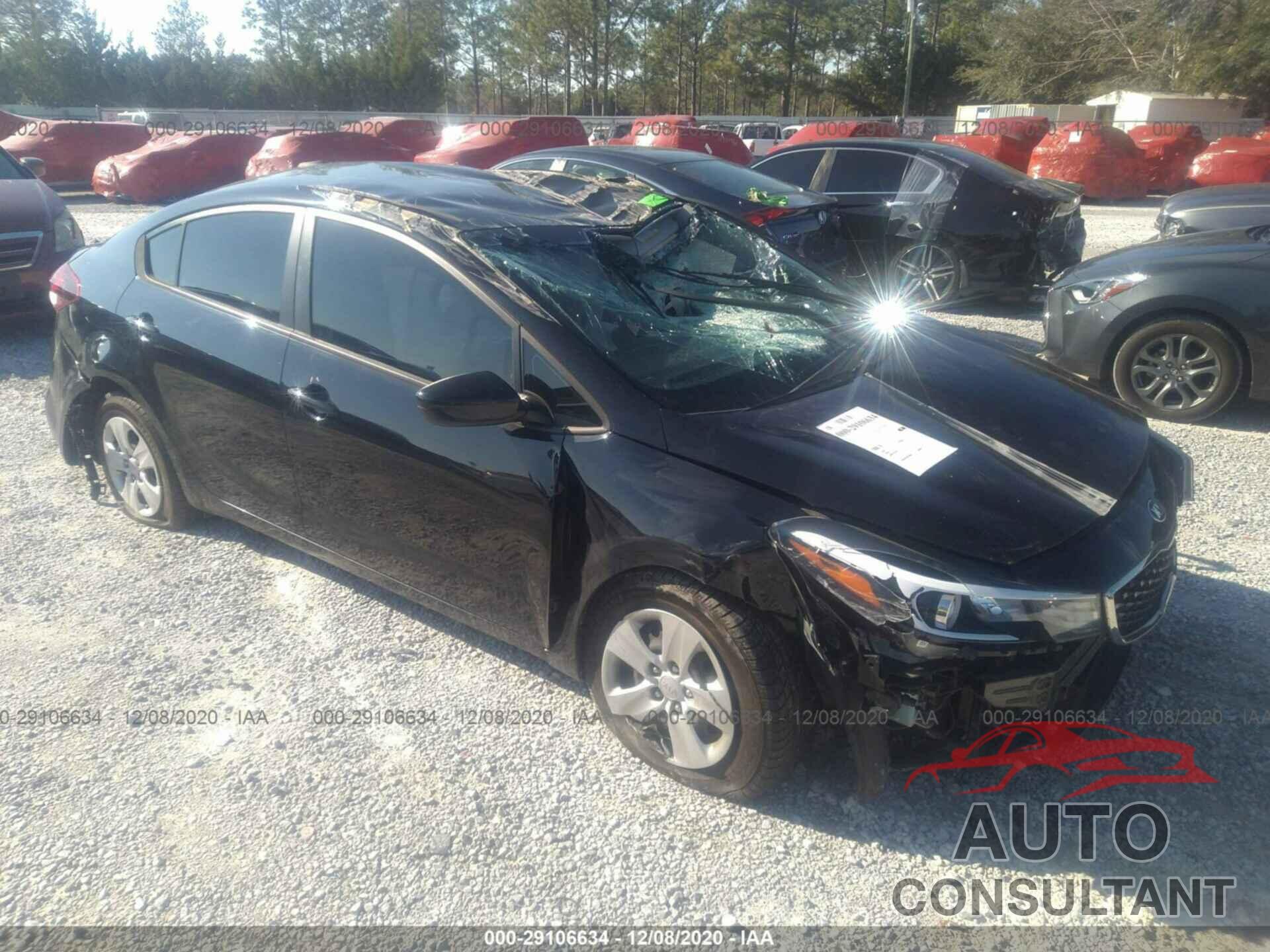 KIA FORTE 2017 - 3KPFK4A72HE036556