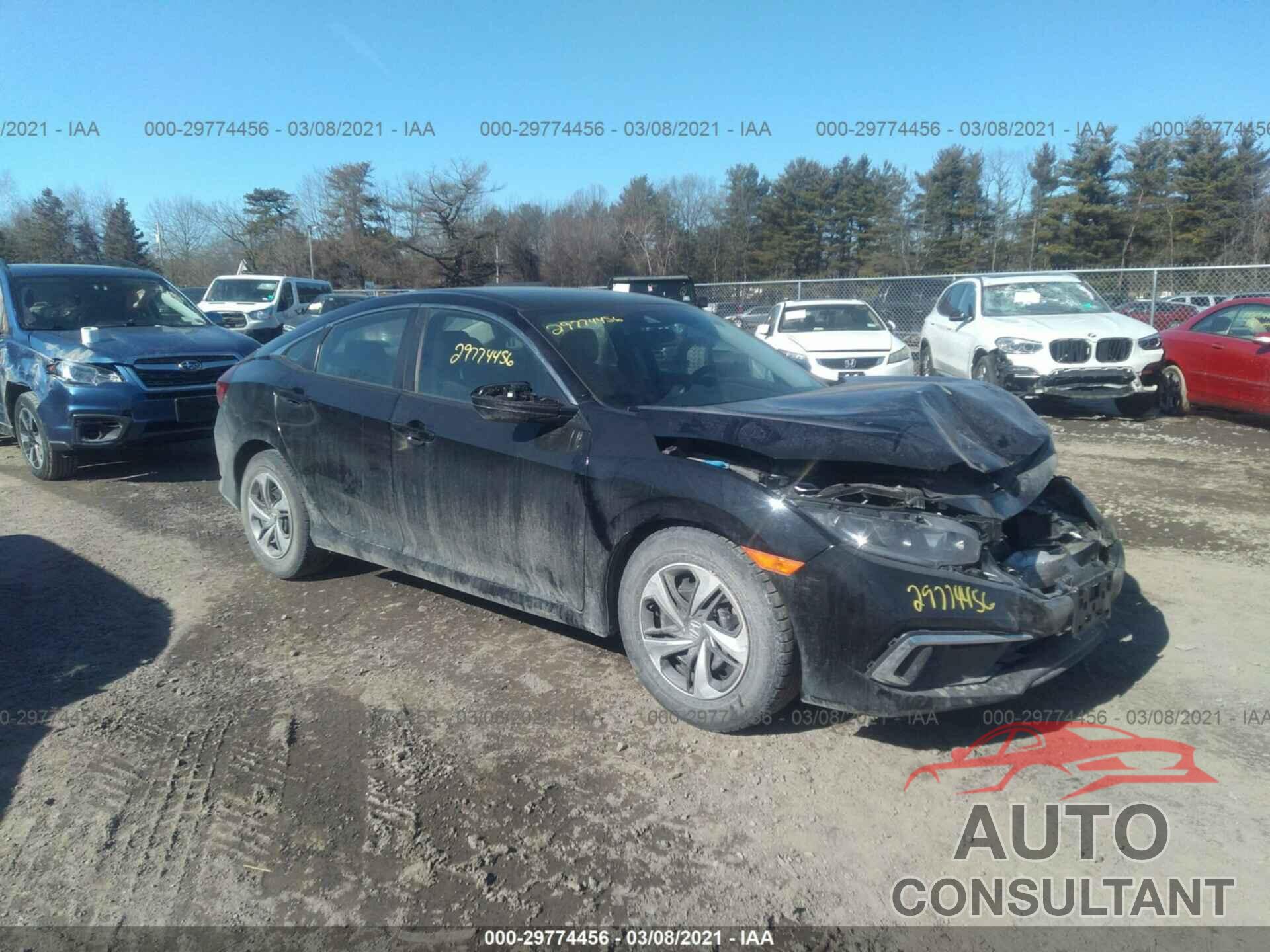 HONDA CIVIC SEDAN 2019 - 2HGFC2F61KH585616