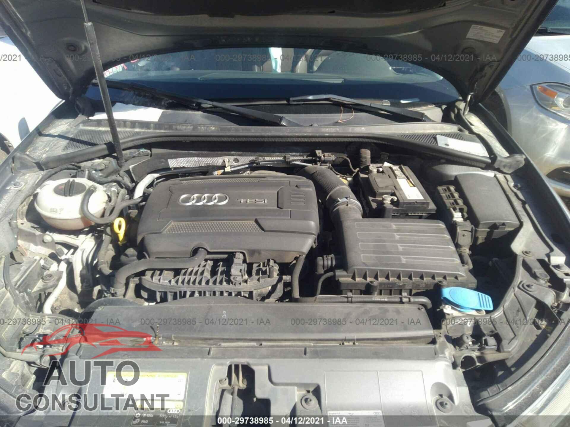 AUDI A3 2016 - WAUA7GFF2G1009949