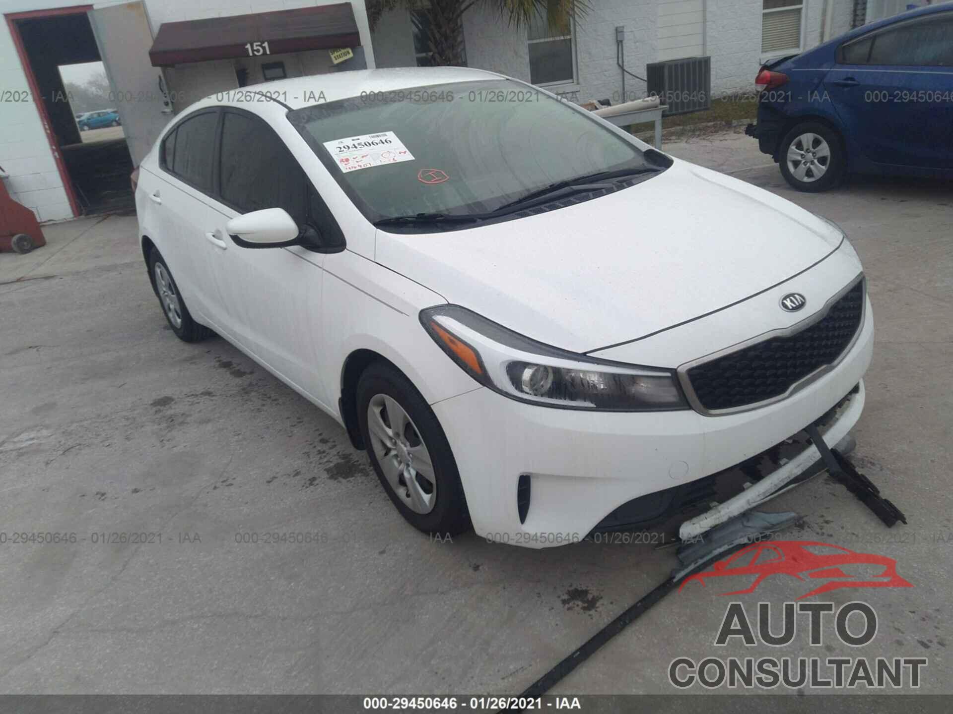 KIA FORTE 2017 - 3KPFL4A73HE088551