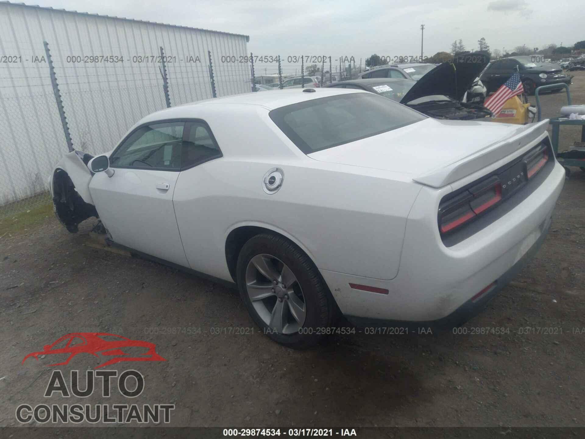 DODGE CHALLENGER 2018 - 2C3CDZAG4JH242552