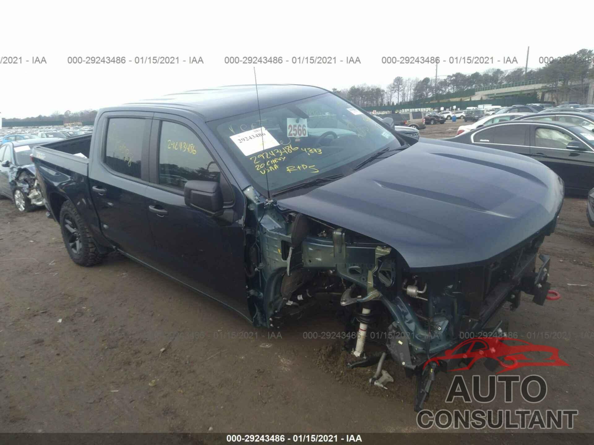 CHEVROLET SILVERADO 1500 2020 - 3GCPYCEF3LG310178