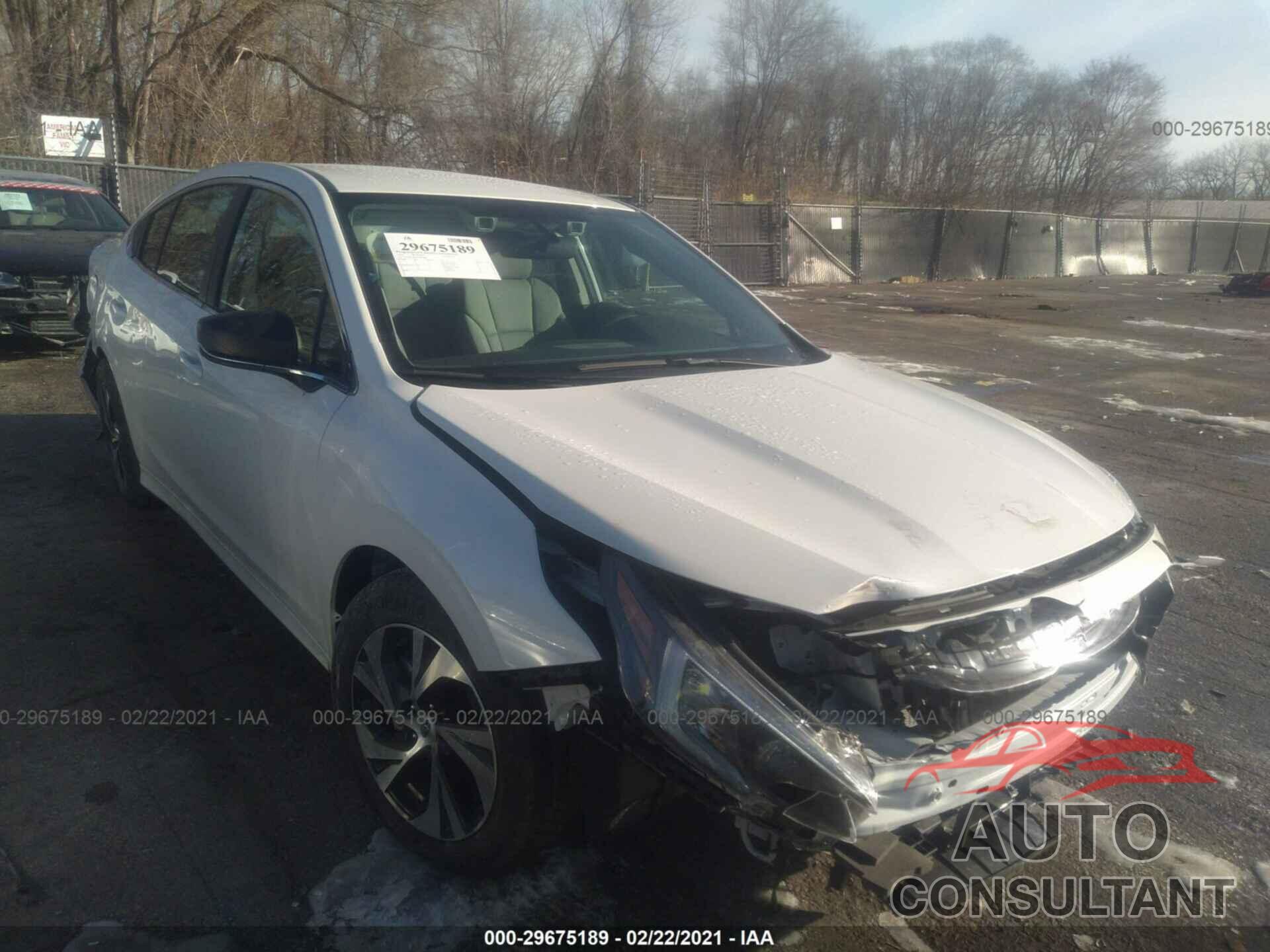 SUBARU LEGACY 2021 - 4S3BWAB66M3004668