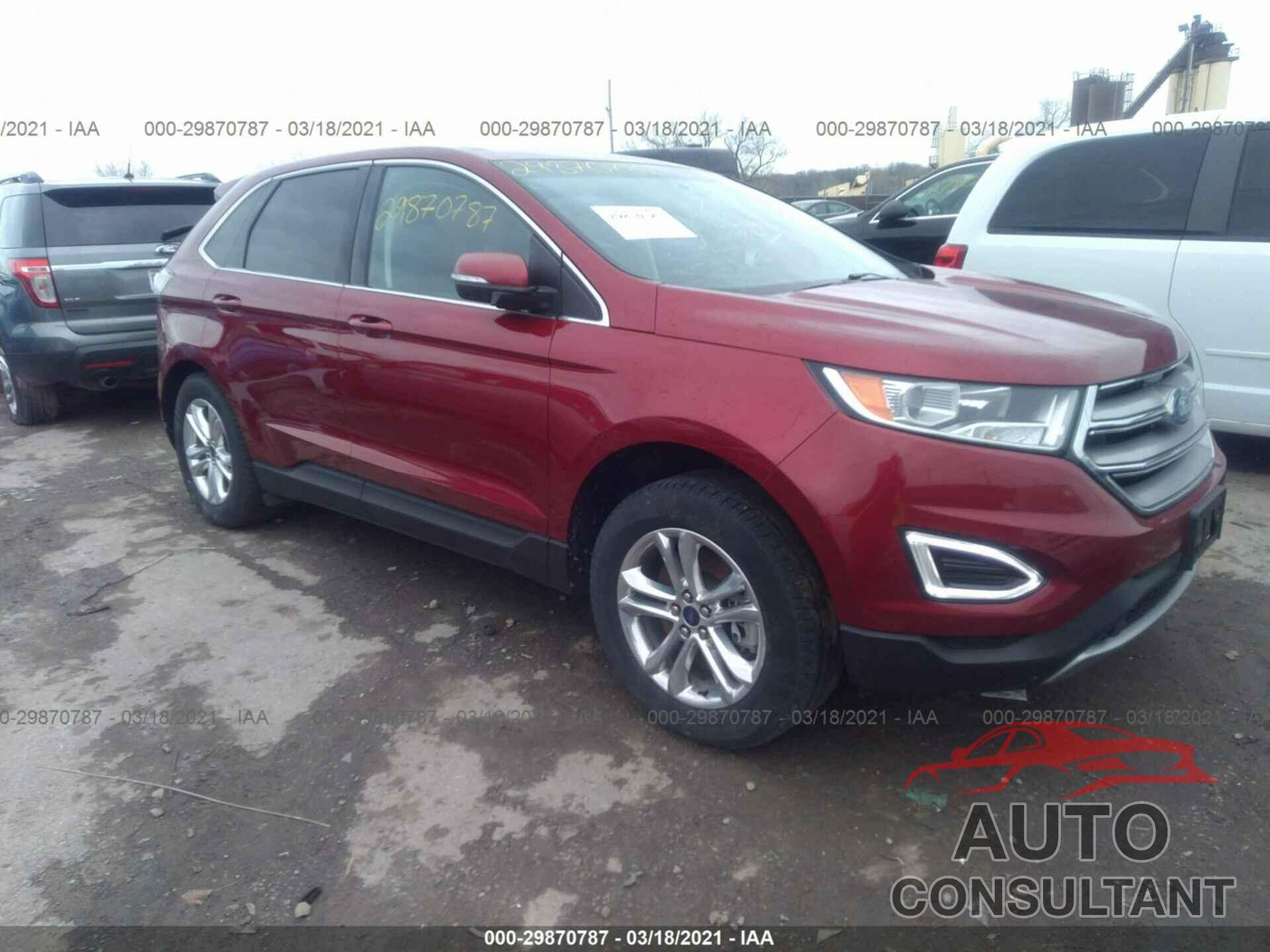 FORD EDGE 2017 - 2FMPK4J98HBC44658