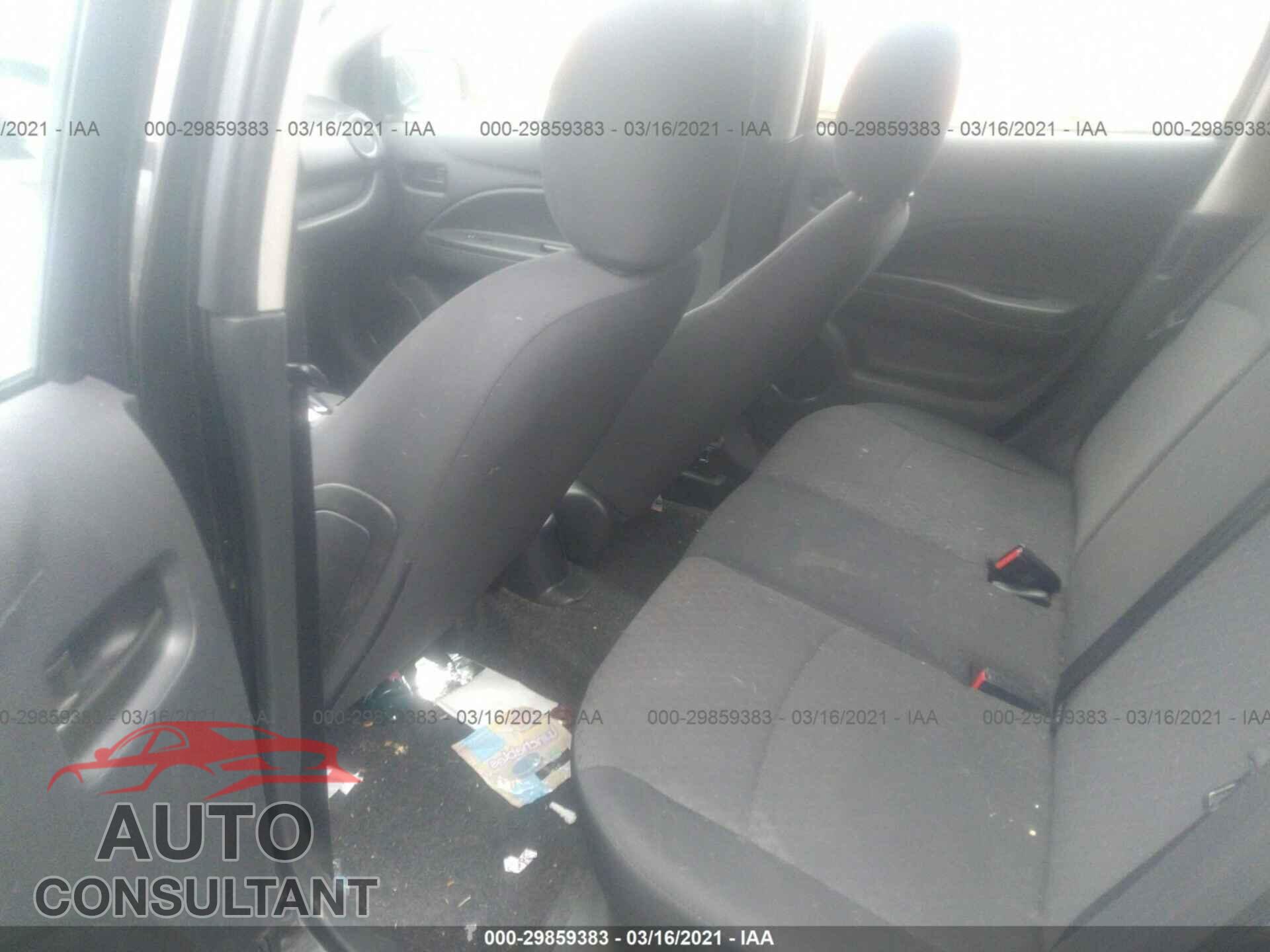 MITSUBISHI MIRAGE 2017 - ML32A3HJ2HH010145
