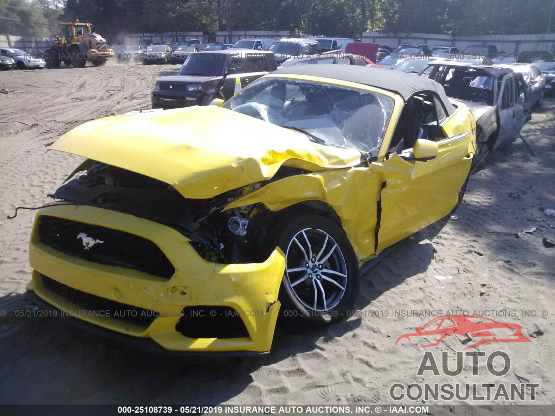 FORD MUSTANG 2017 - 1FATP8UH3H5293565