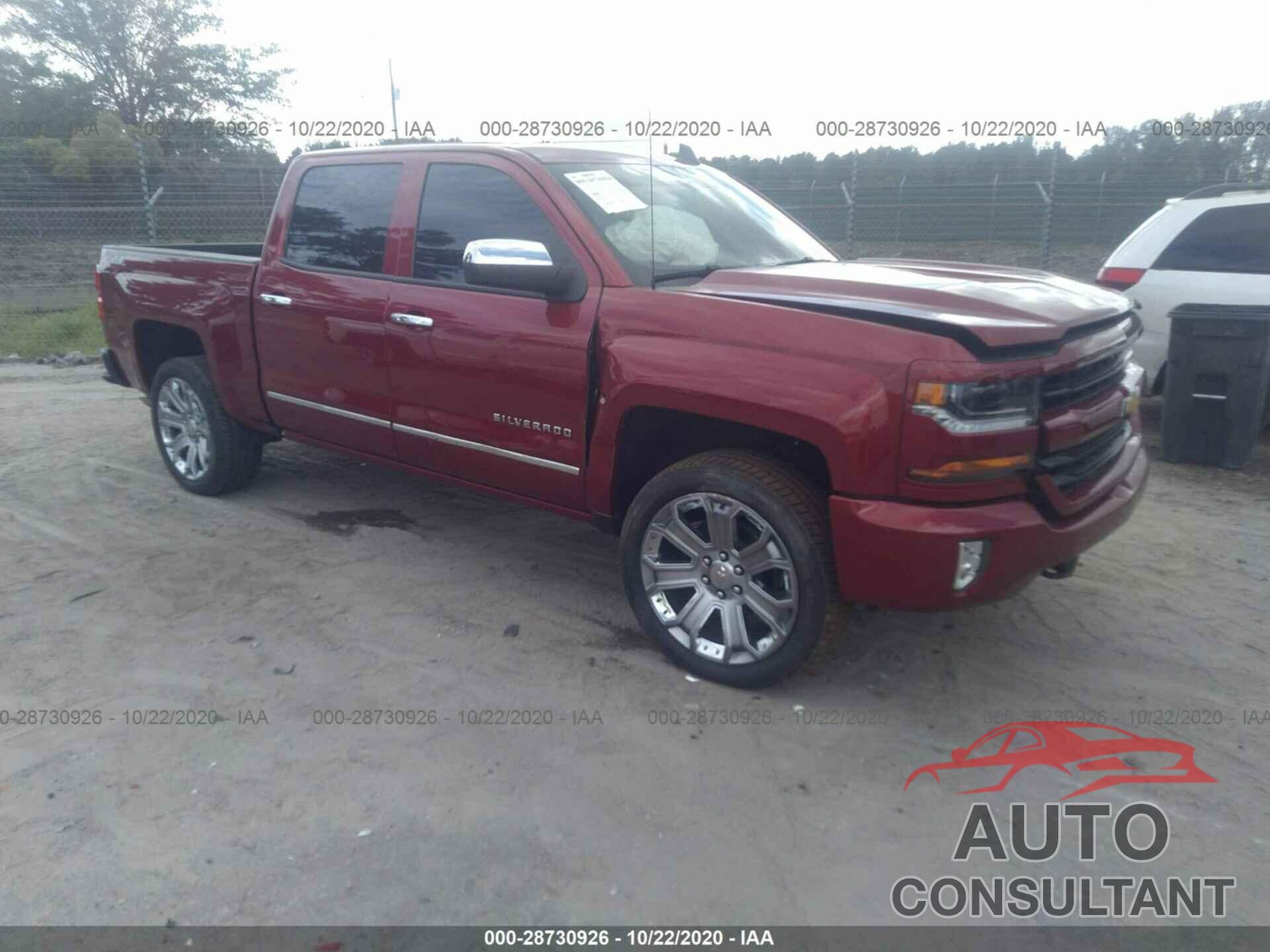 CHEVROLET SILVERADO 1500 2018 - 3GCUKREC2JG233202