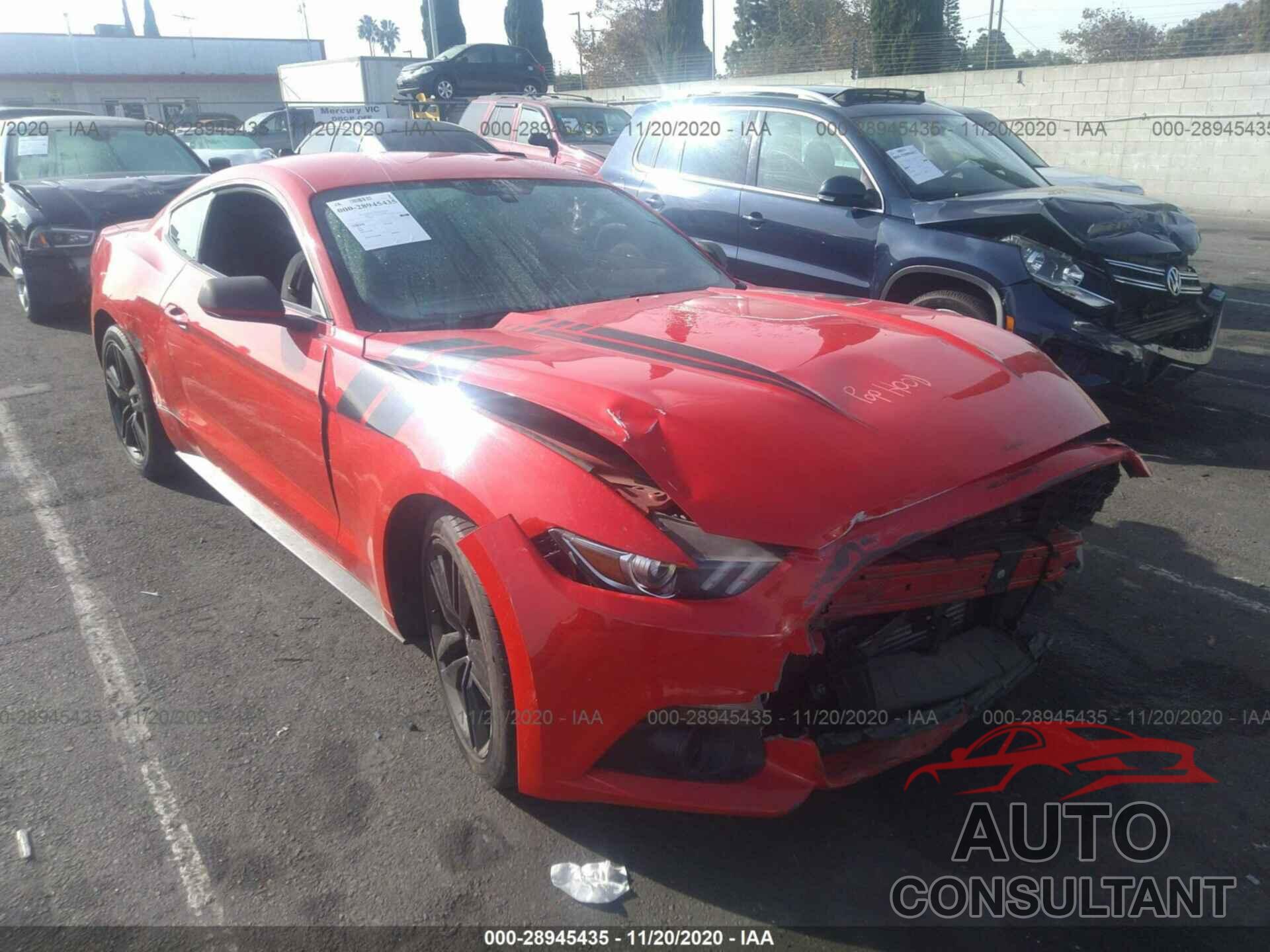 FORD MUSTANG 2017 - 1FA6P8TH6H5309921
