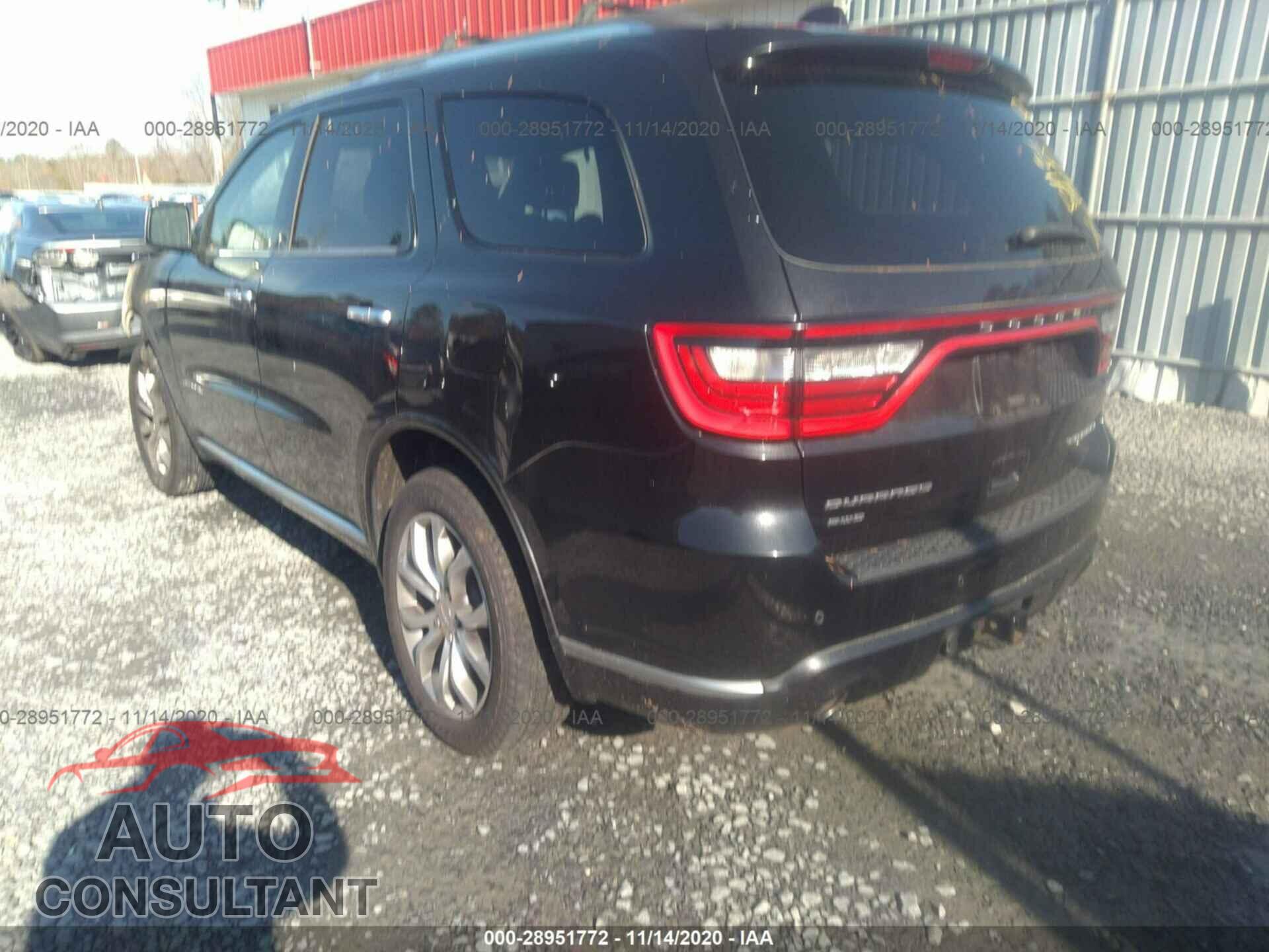 DODGE DURANGO 2016 - 1C4RDJEG0GC398214