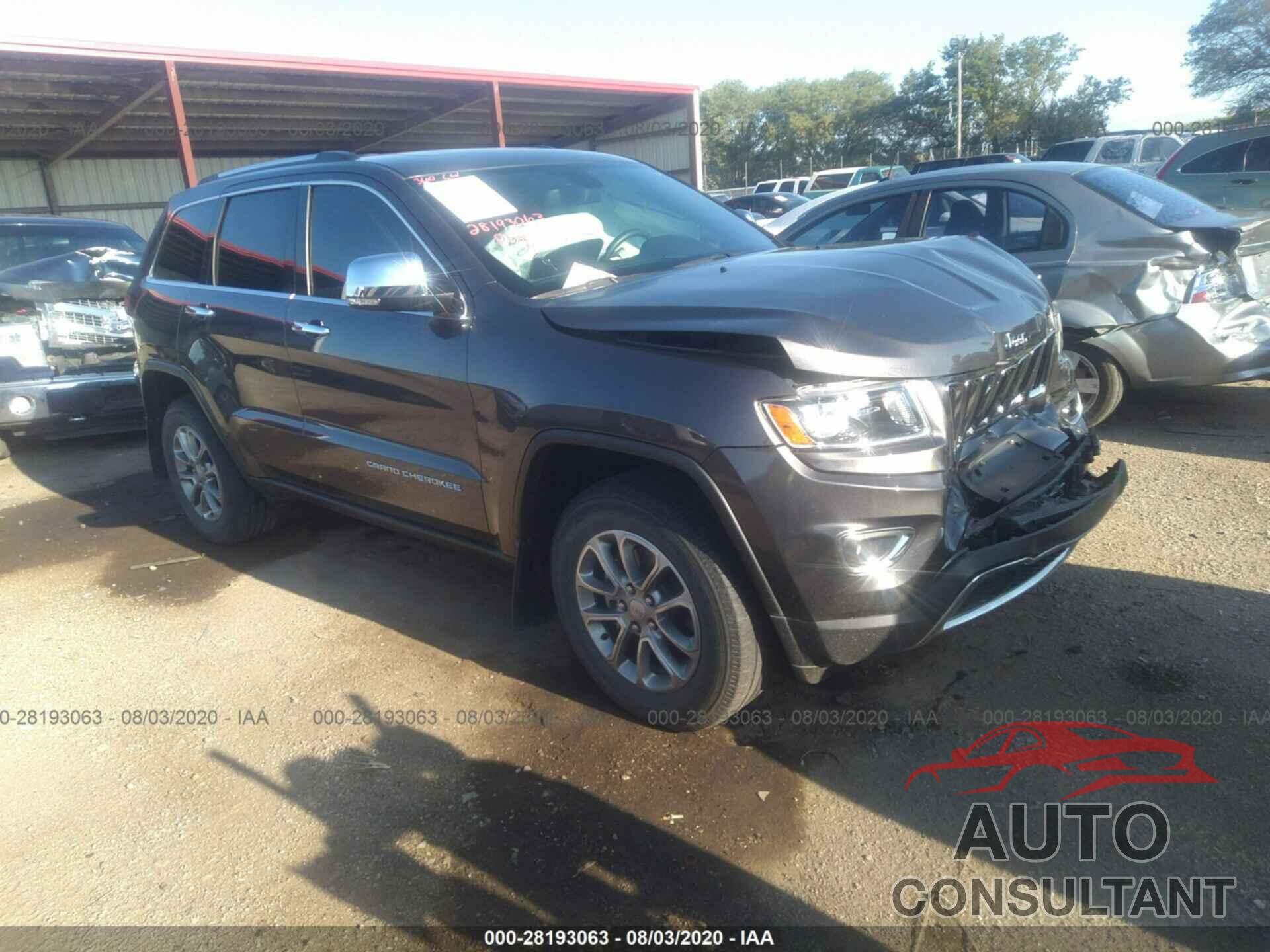 JEEP GRAND CHEROKEE 2016 - 1C4RJFBG3GC415100