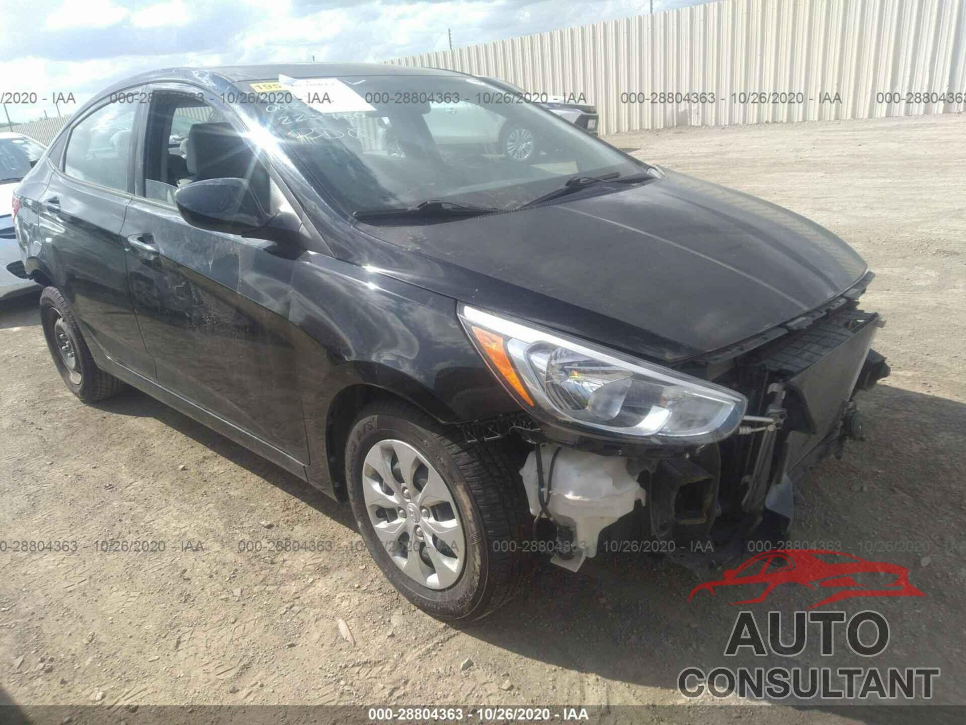 HYUNDAI ACCENT 2017 - KMHCT4AE3HU223980