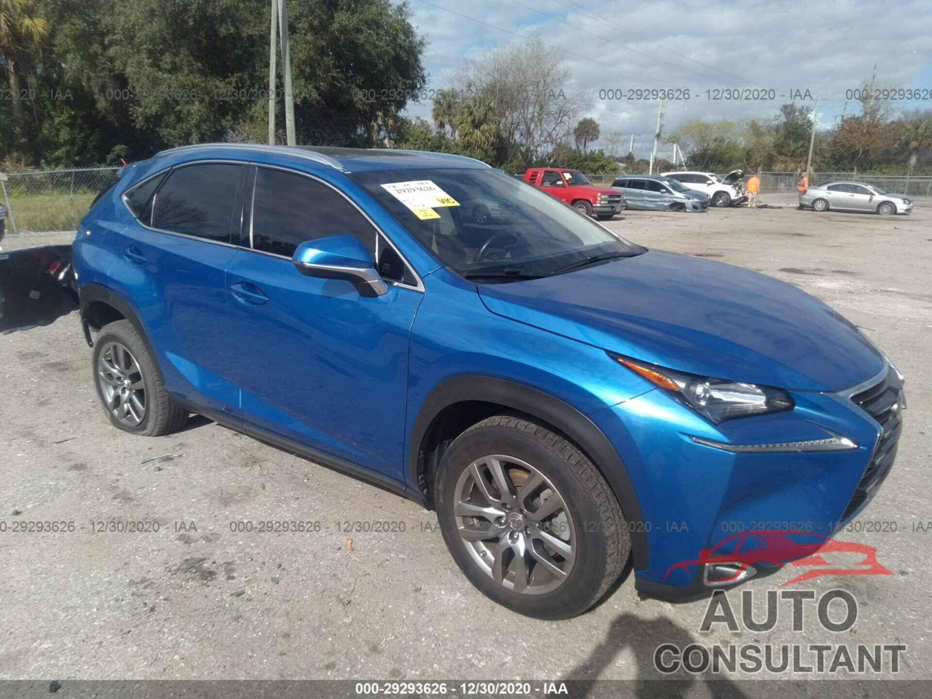 LEXUS NX 200T 2016 - JTJYARBZ9G2036040